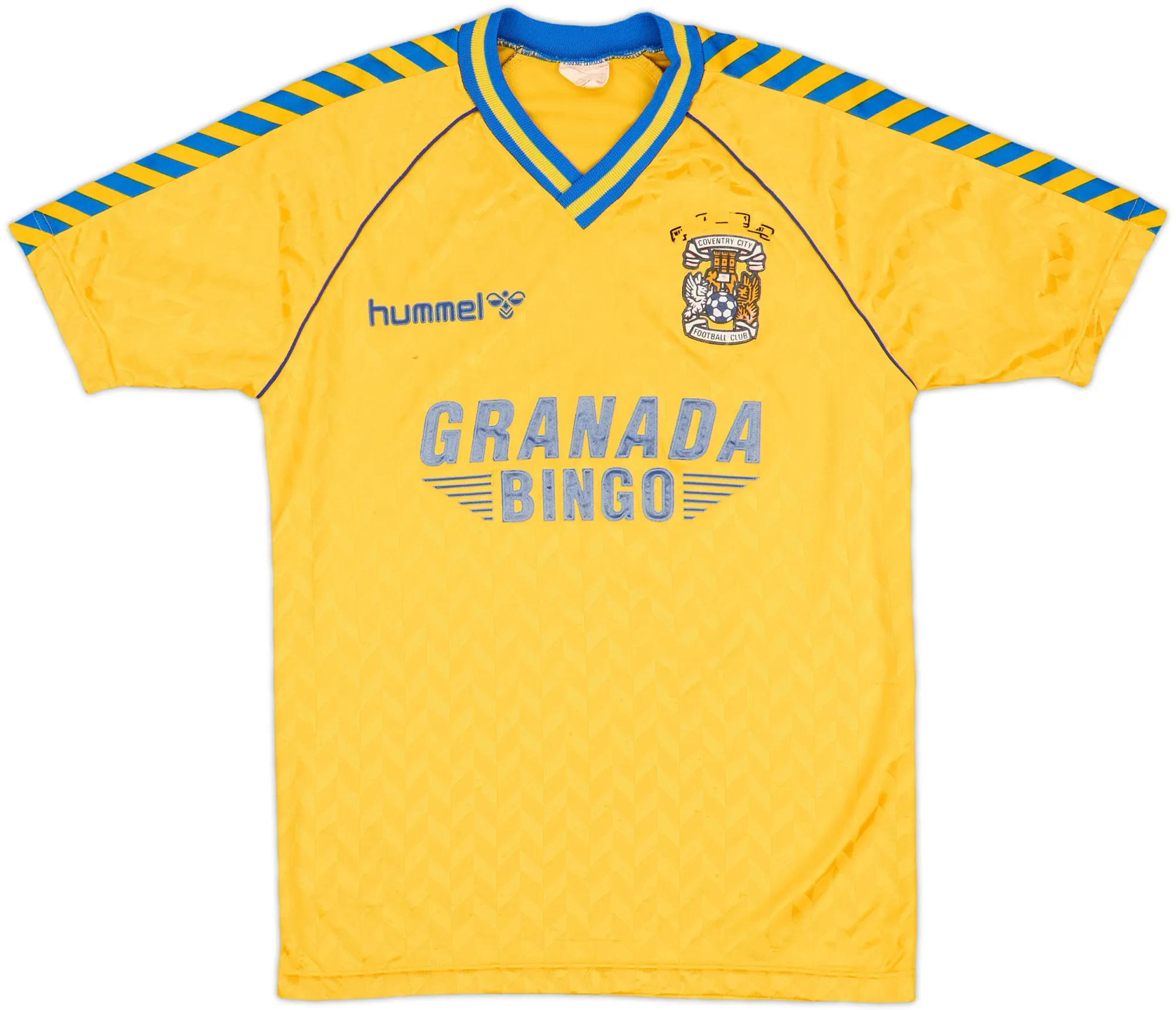 Hummel Coventry City Mens SS Away Shirt 1987/89