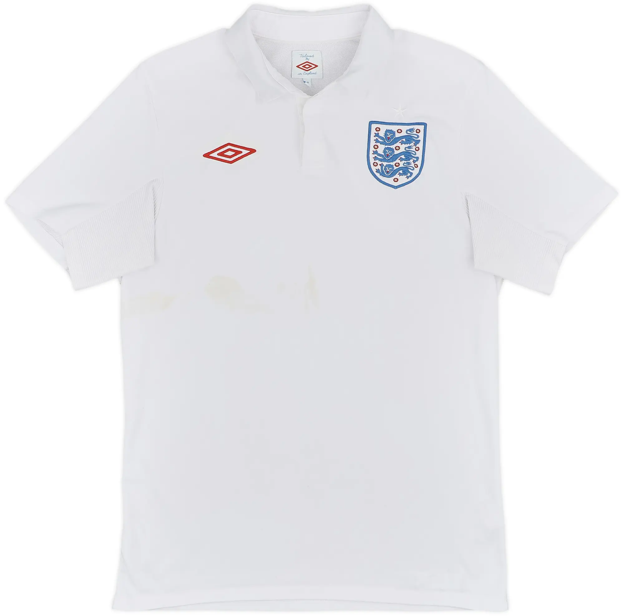 2009-10 England Home Shirt - 5/10 - (S)