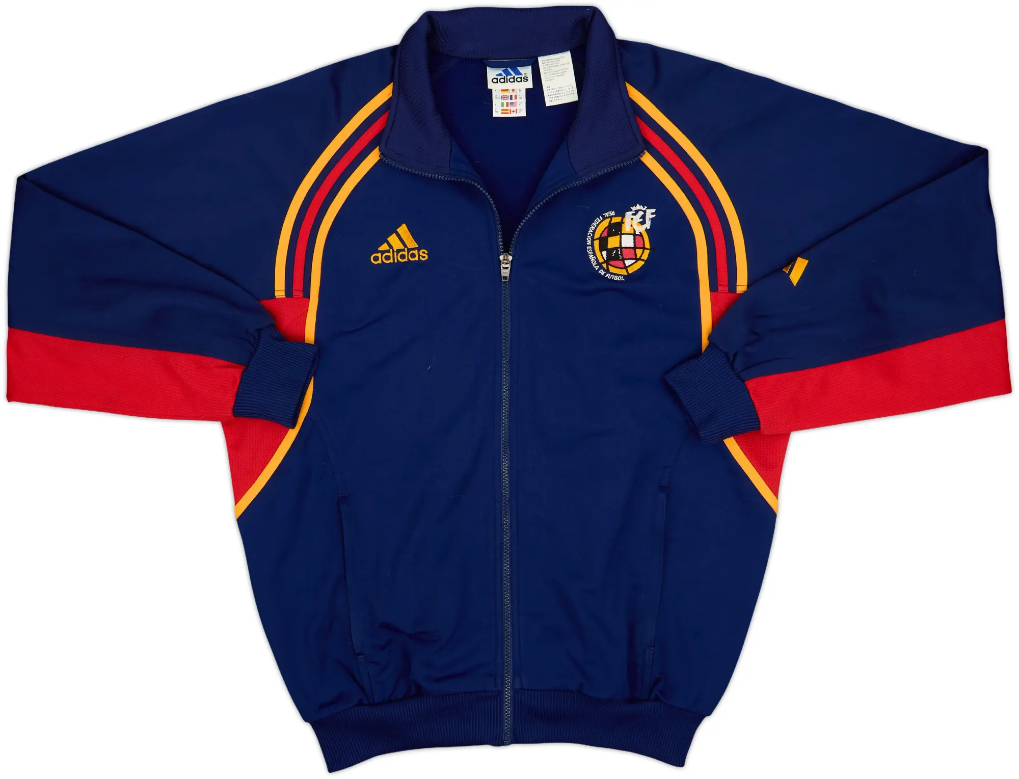 1999-00 Spain adidas Track Jacket - 9/10 - (S)