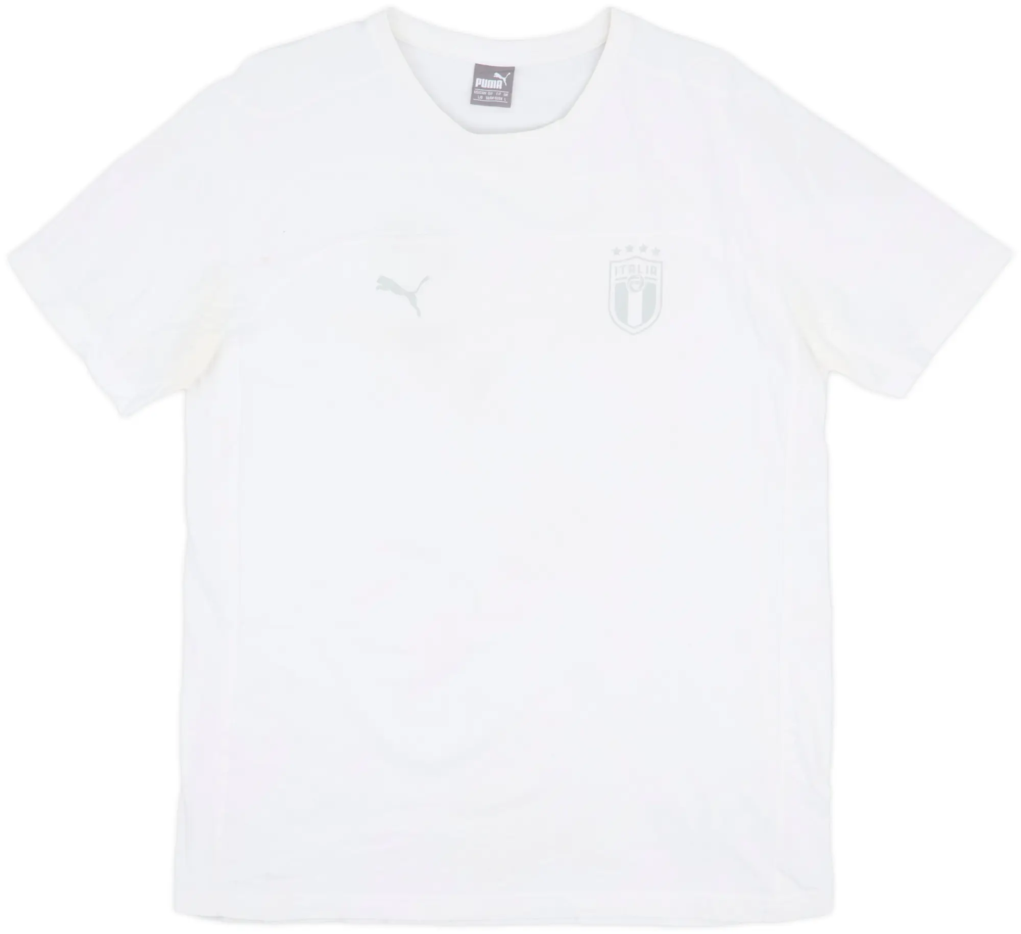 2016-17 Italy Puma Cotton Tee - 5/10 - (L)