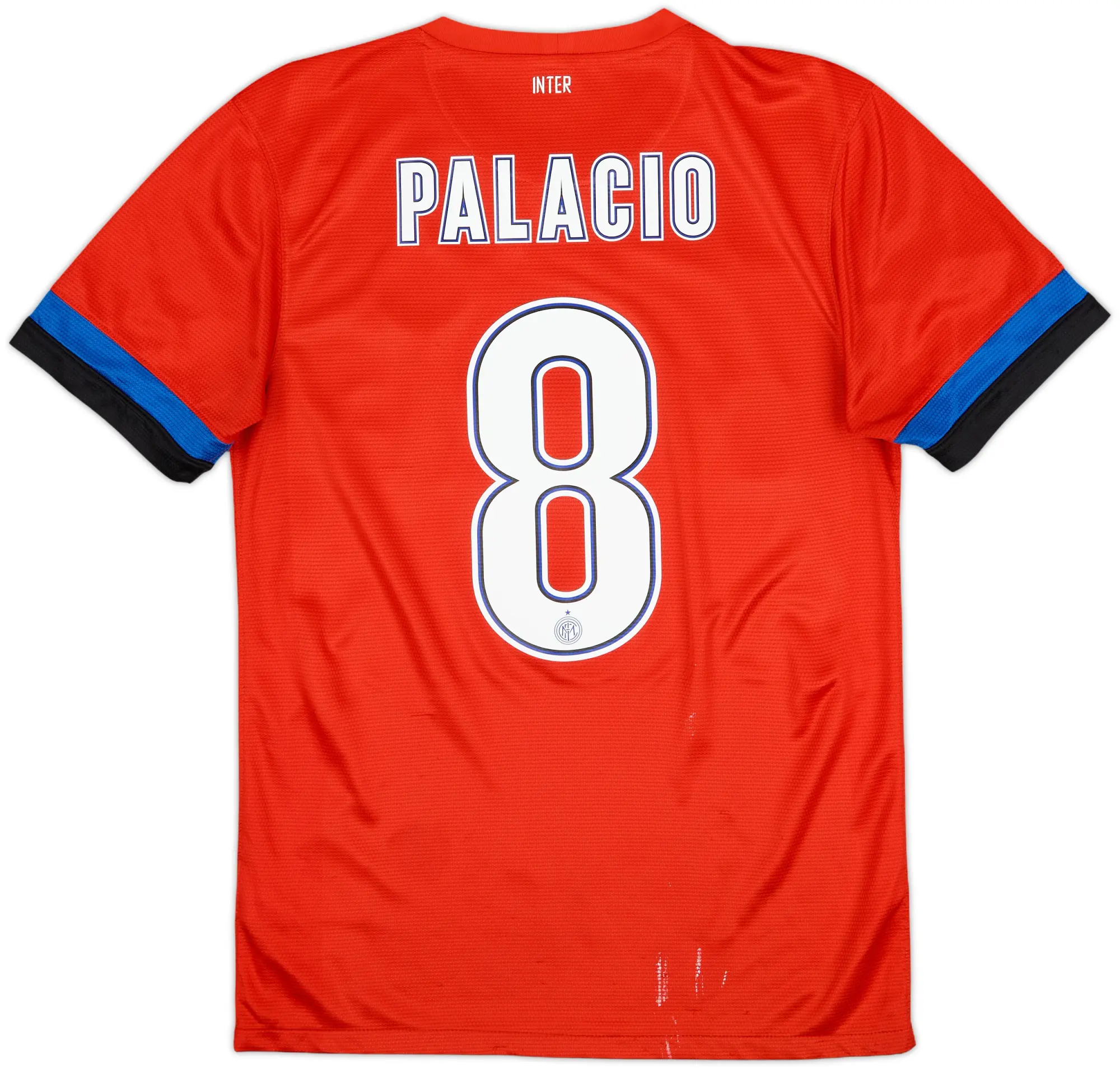 2012-13 Inter Milan Away Shirt Palacio #8 - 6/10 - (S)