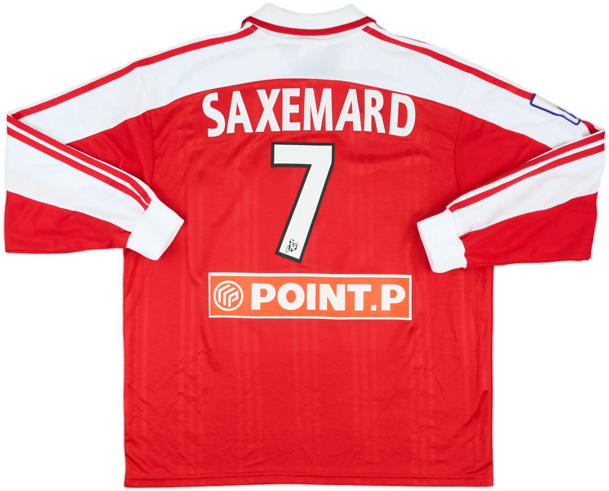 adidas Red Star Mens LS Player Issue Home Shirt 2000/01