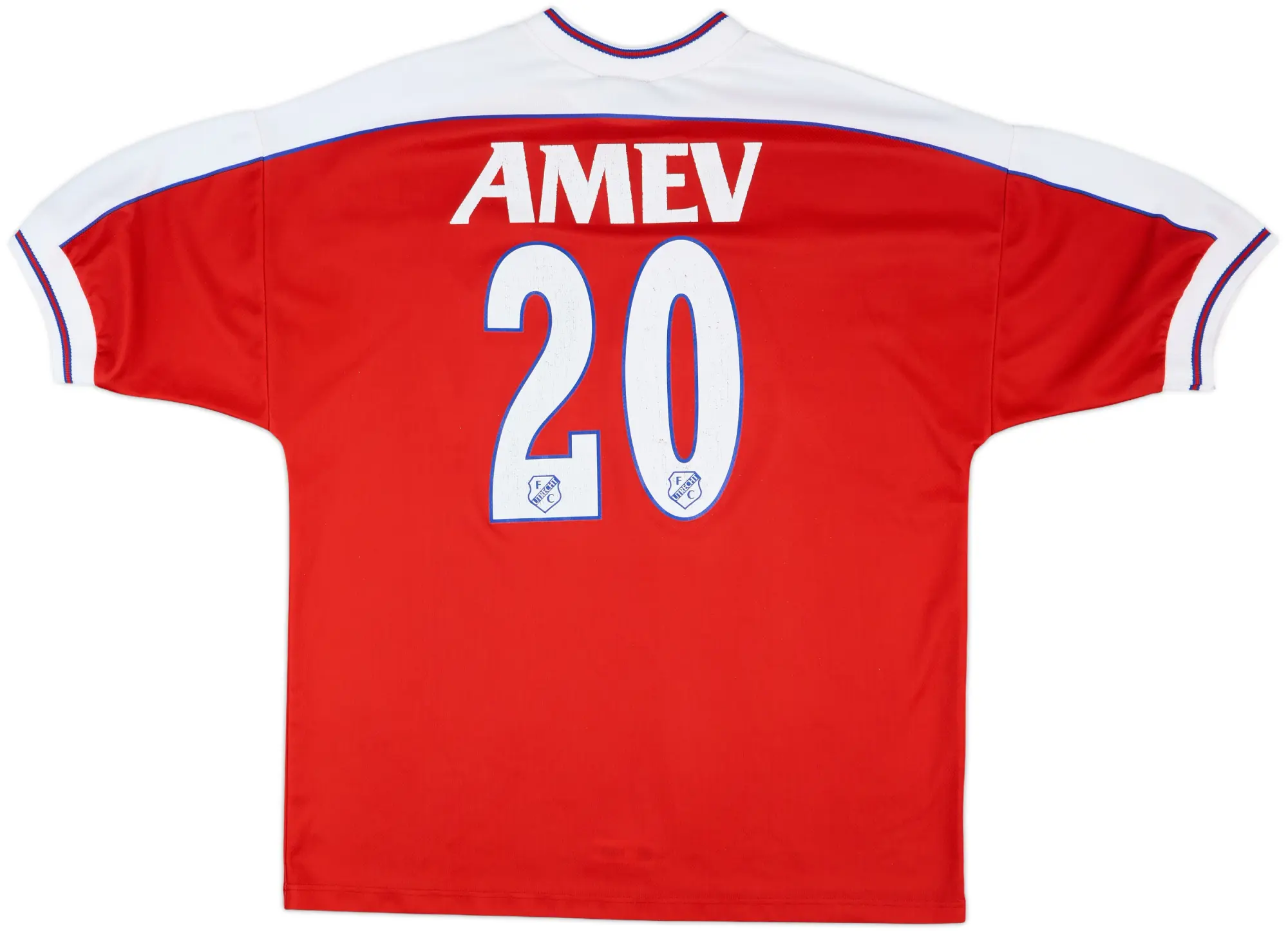 1999-00 Utrecht Match Issue Home Shirt #20