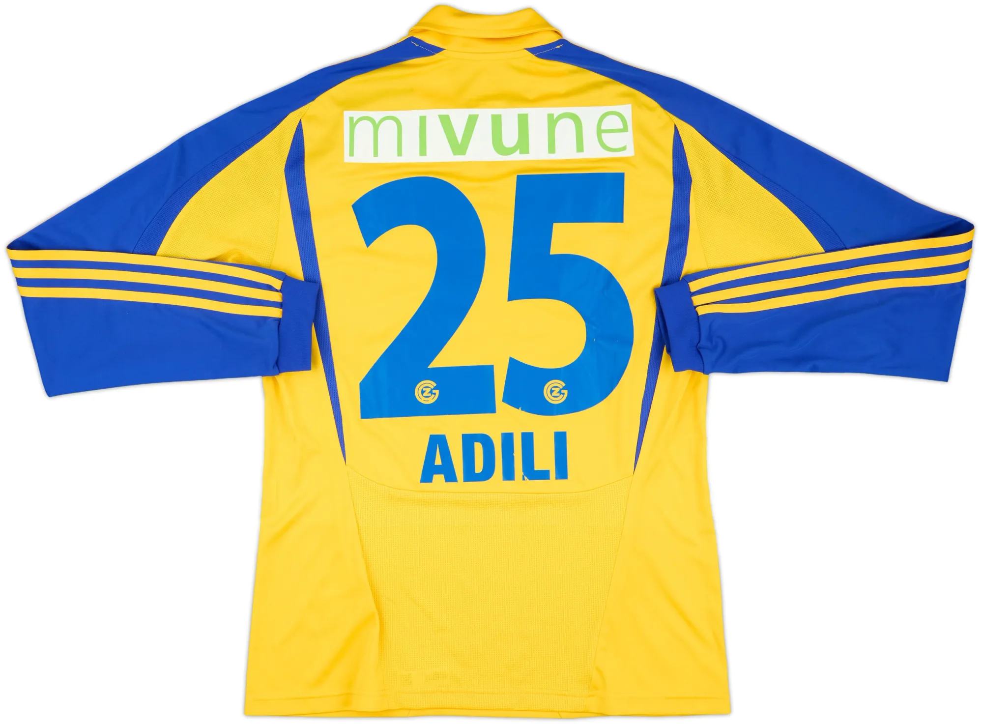 adidas Grasshopper Club Zurich Mens LS Player Issue Away Shirt 2010/12