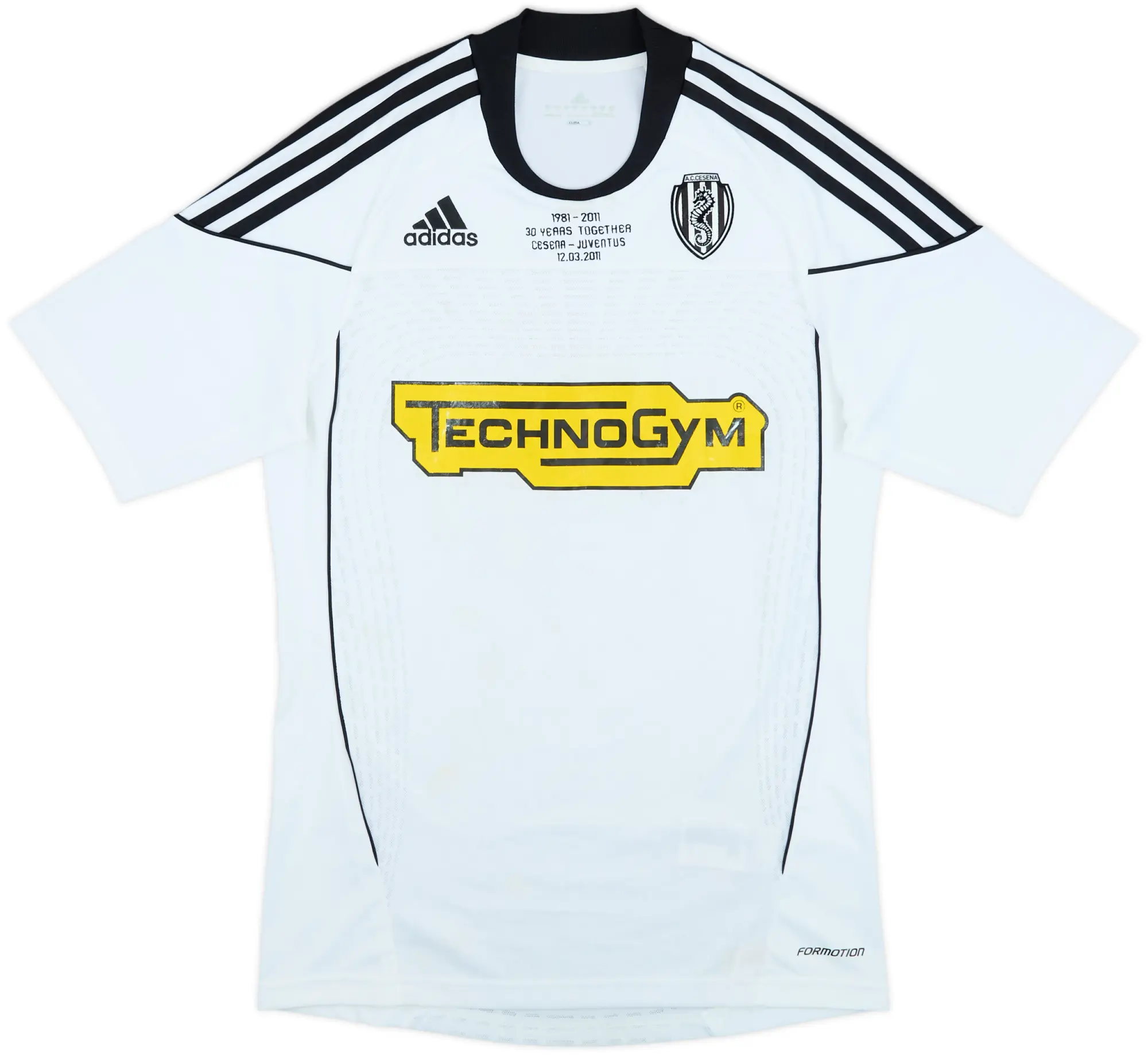 2010-11 Cesena &#039;vs Juventus&#039; Home Shirt - 6/10 - (S)