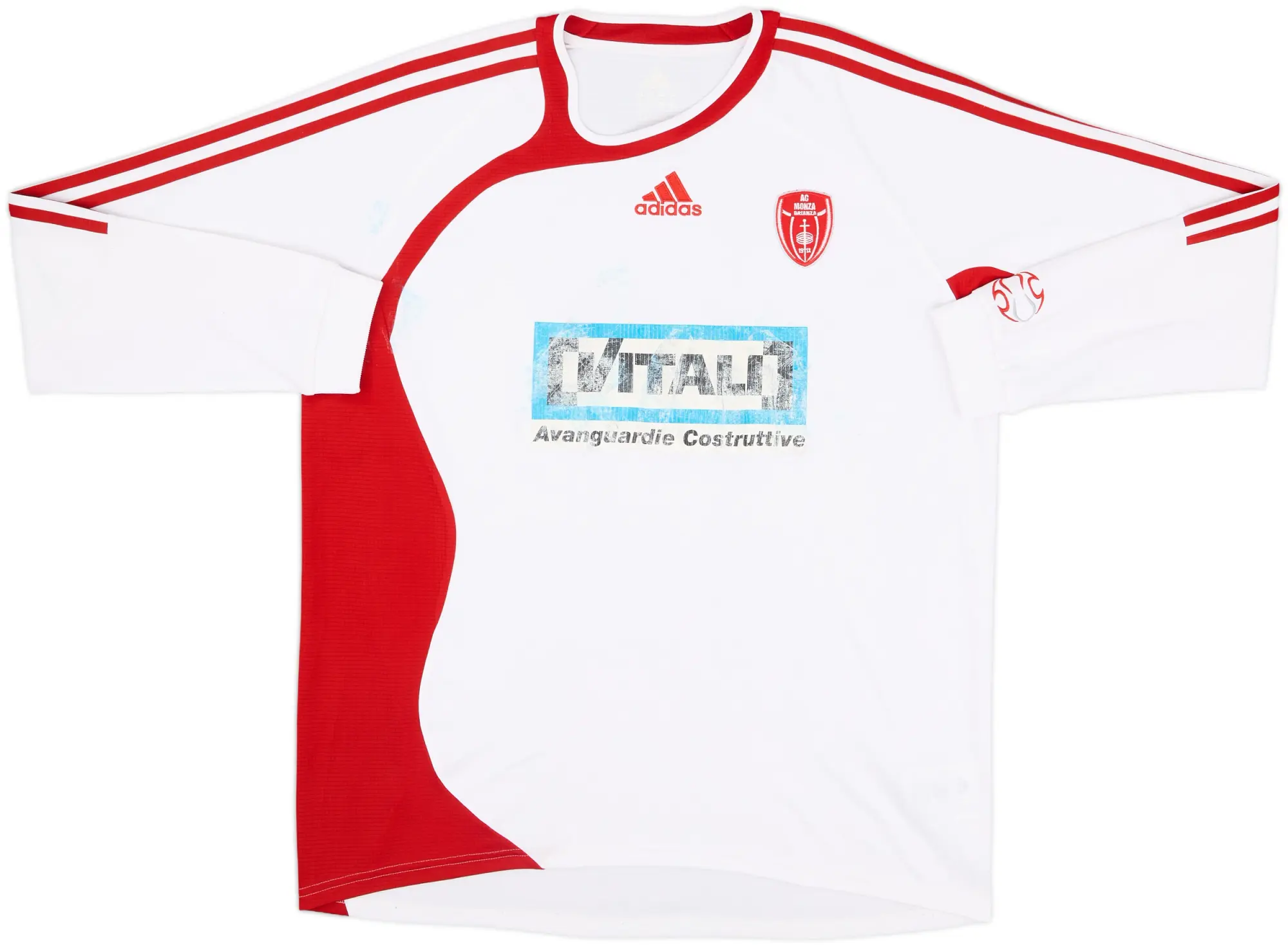 adidas Monza Mens LS Away Shirt 2006/07