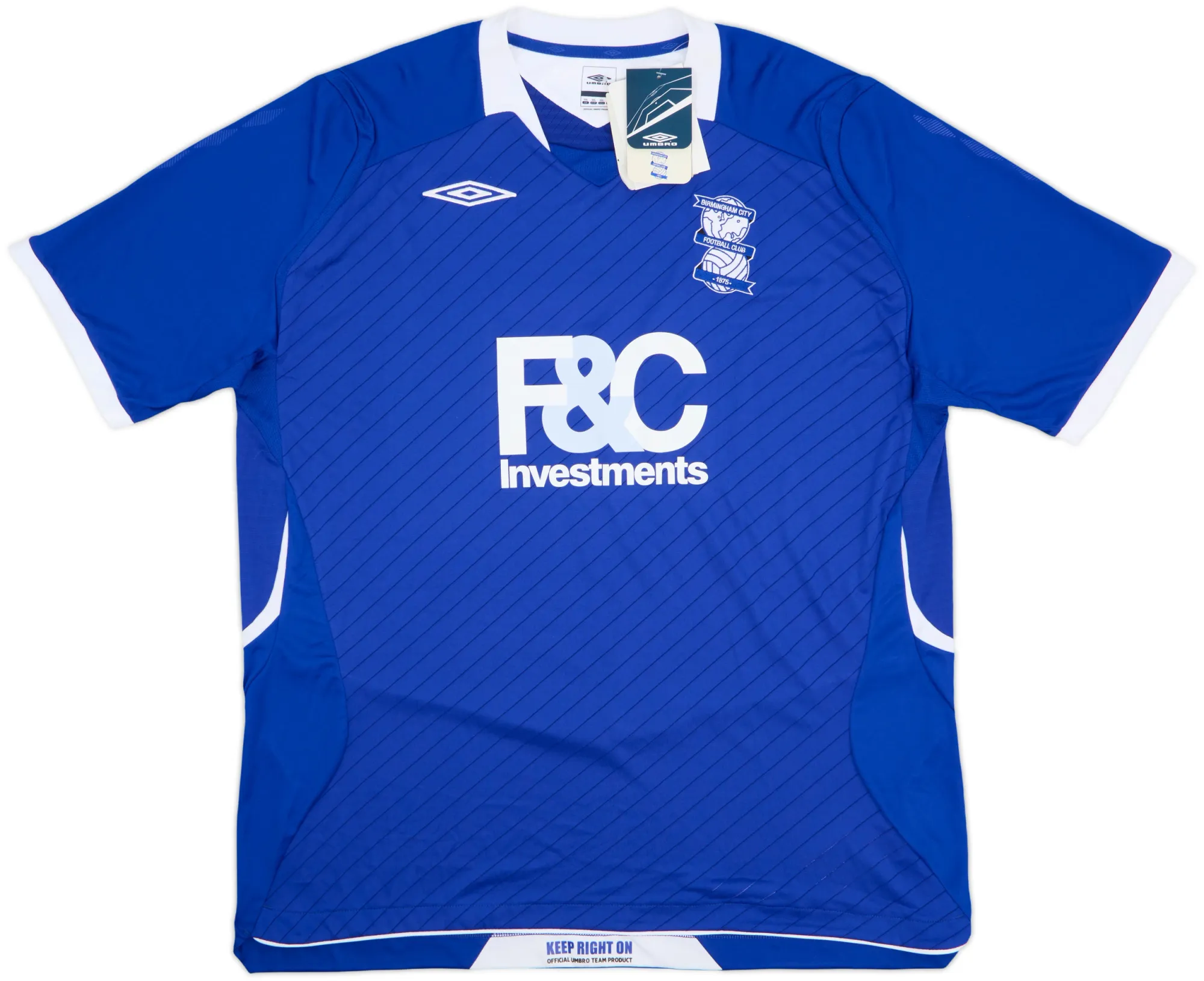 Umbro Birmingham City Mens SS Home Shirt 2008/09