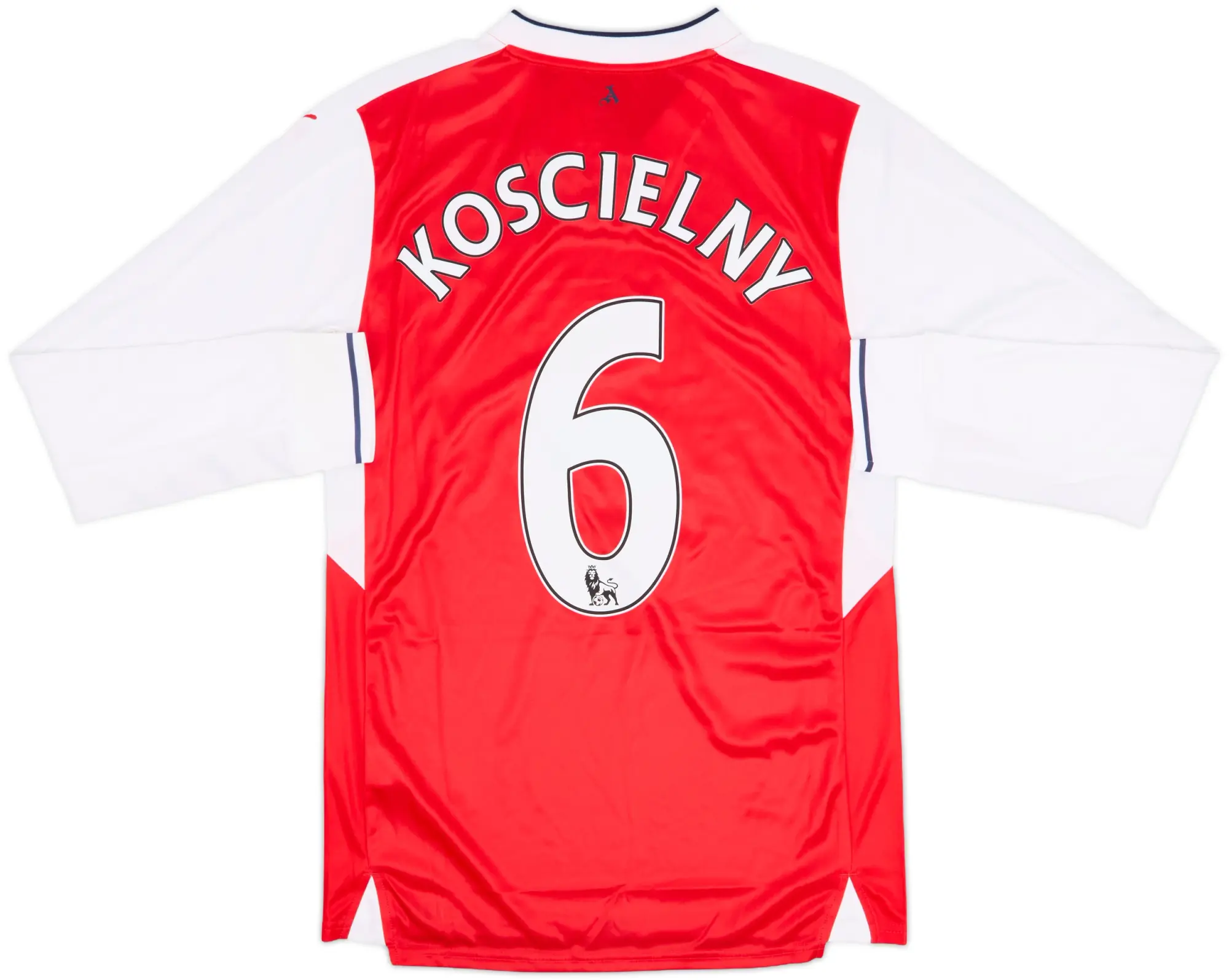 2016-17 Arsenal Home L/S Shirt Koscielny #6 (S)