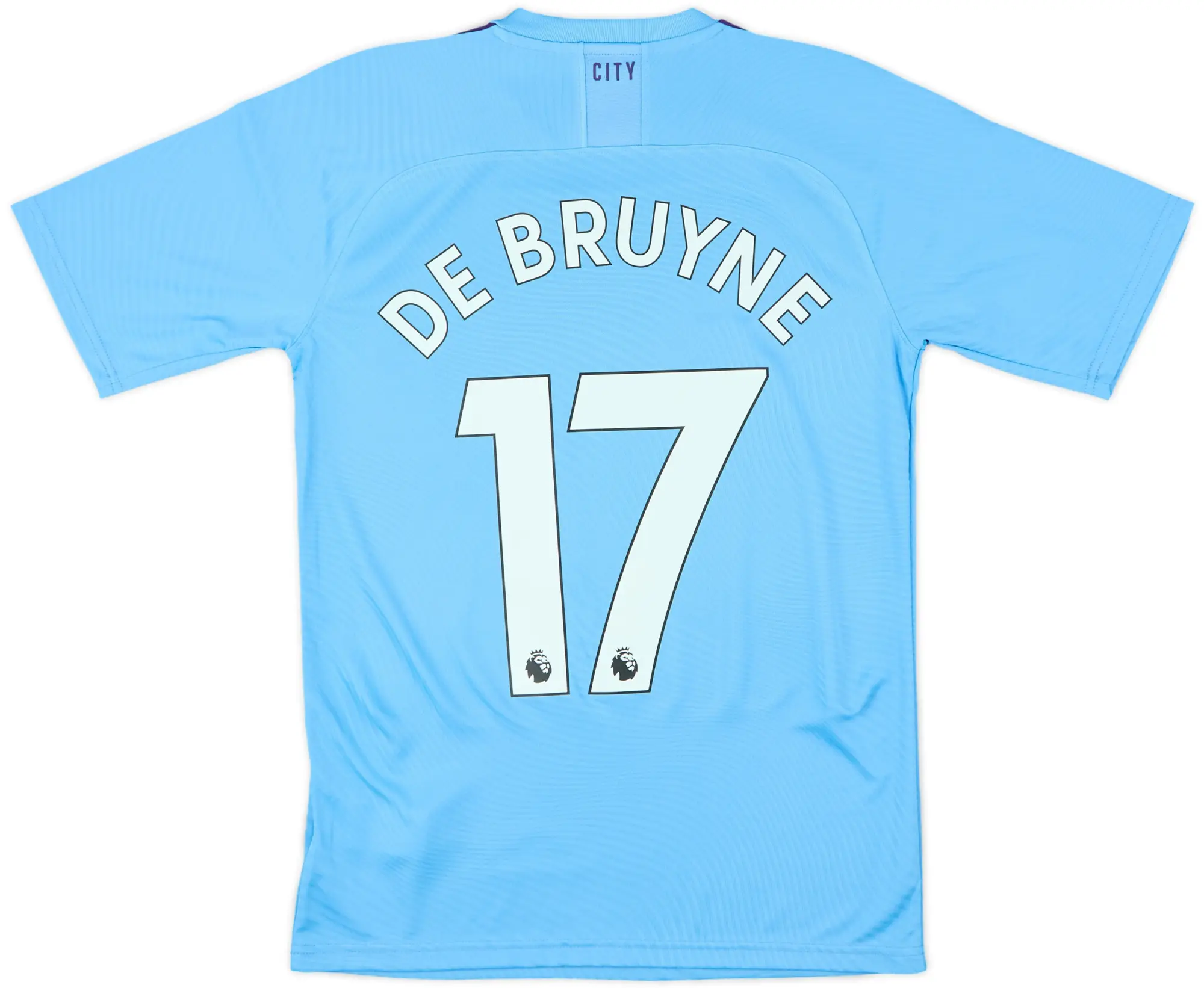 2019-20 Manchester City Authentic Home Shirt De Bruyne #17 (S)