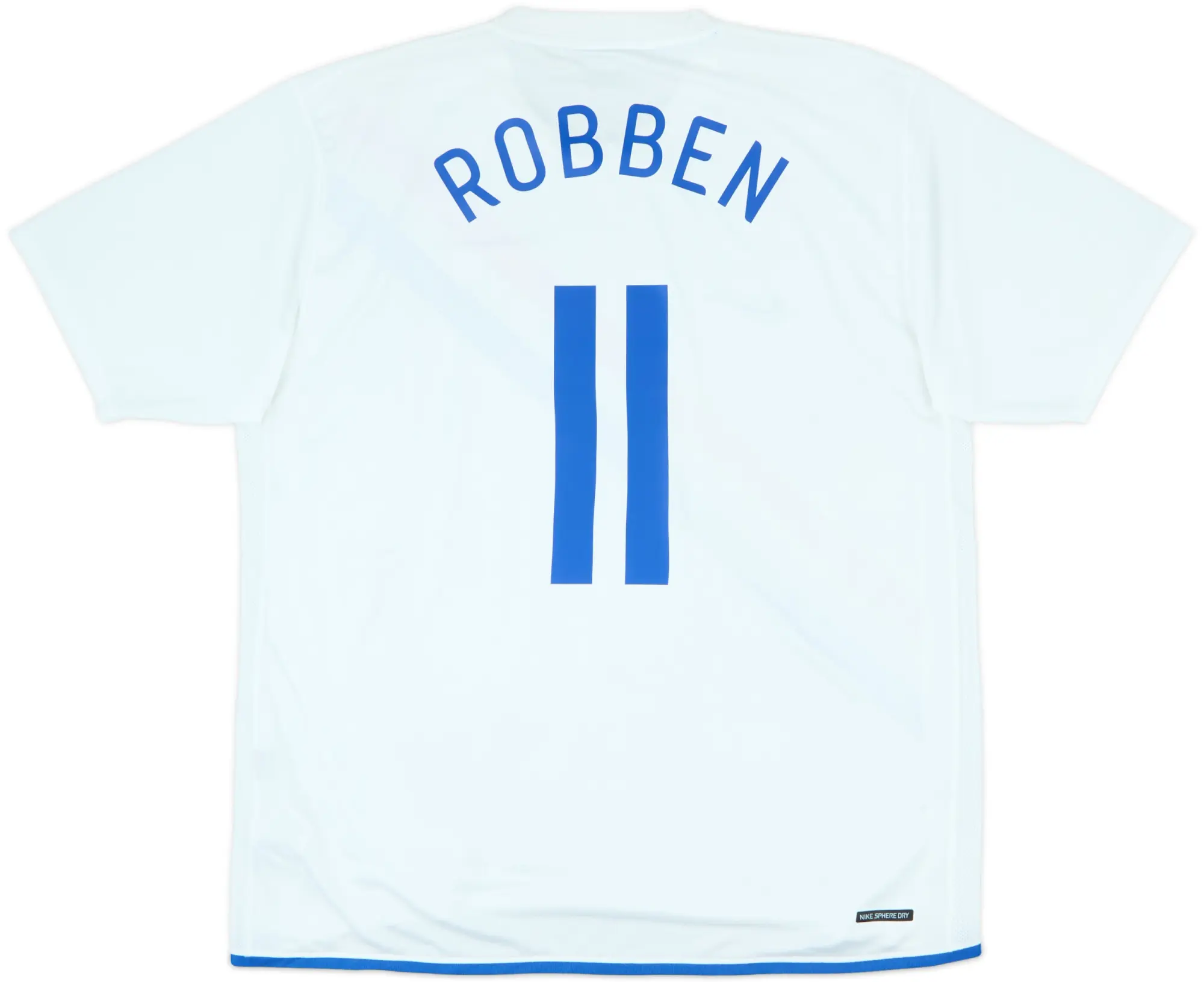 2006-08 Netherlands Away Shirt Robben #11 (XL)