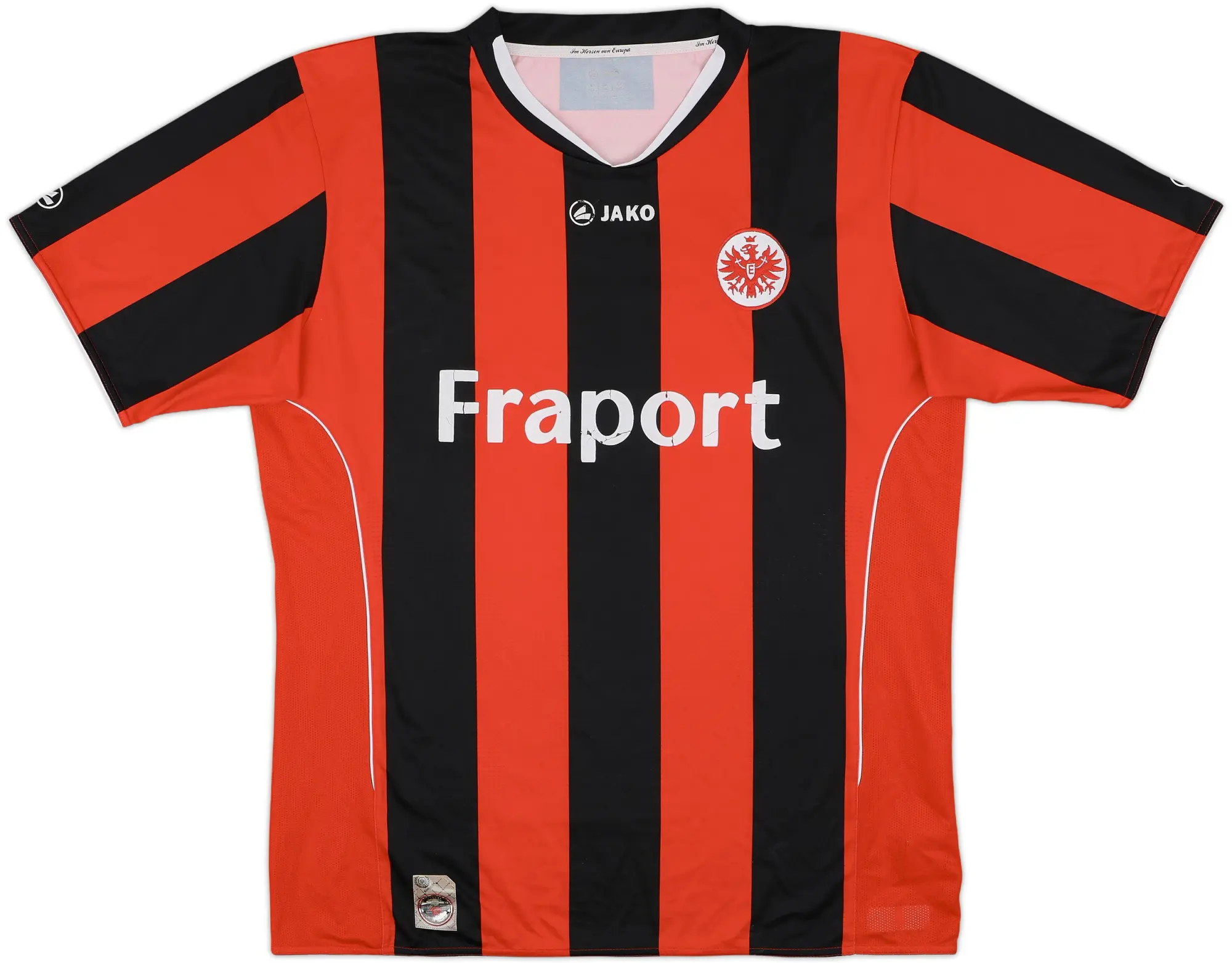 Jako Eintracht Frankfurt Mens SS Home Shirt 2010/12