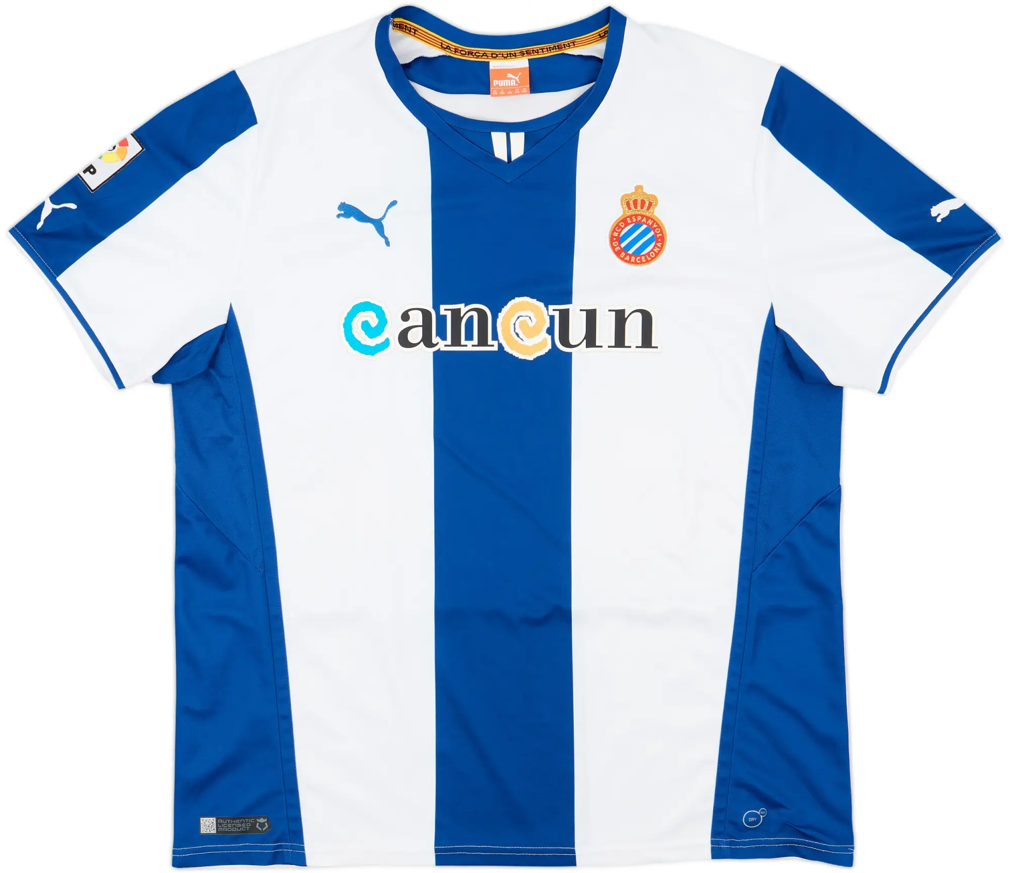 2013-14 Espanyol Home Shirt - 8/10 - (XXL)