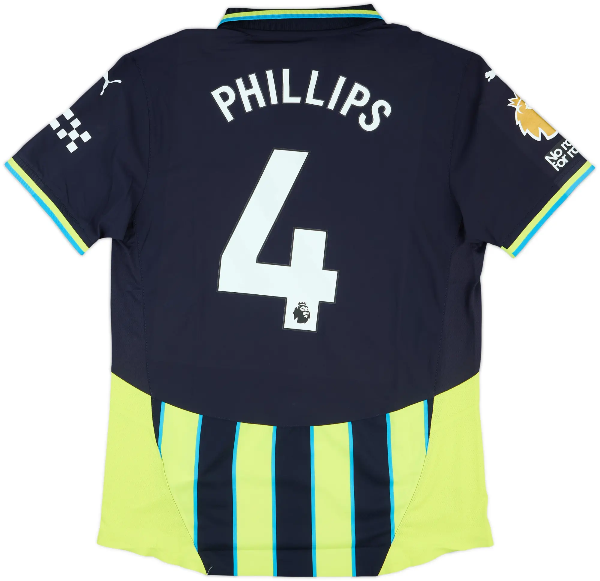 2024-25 Manchester City Player Issue Away Shirt Phillips #4