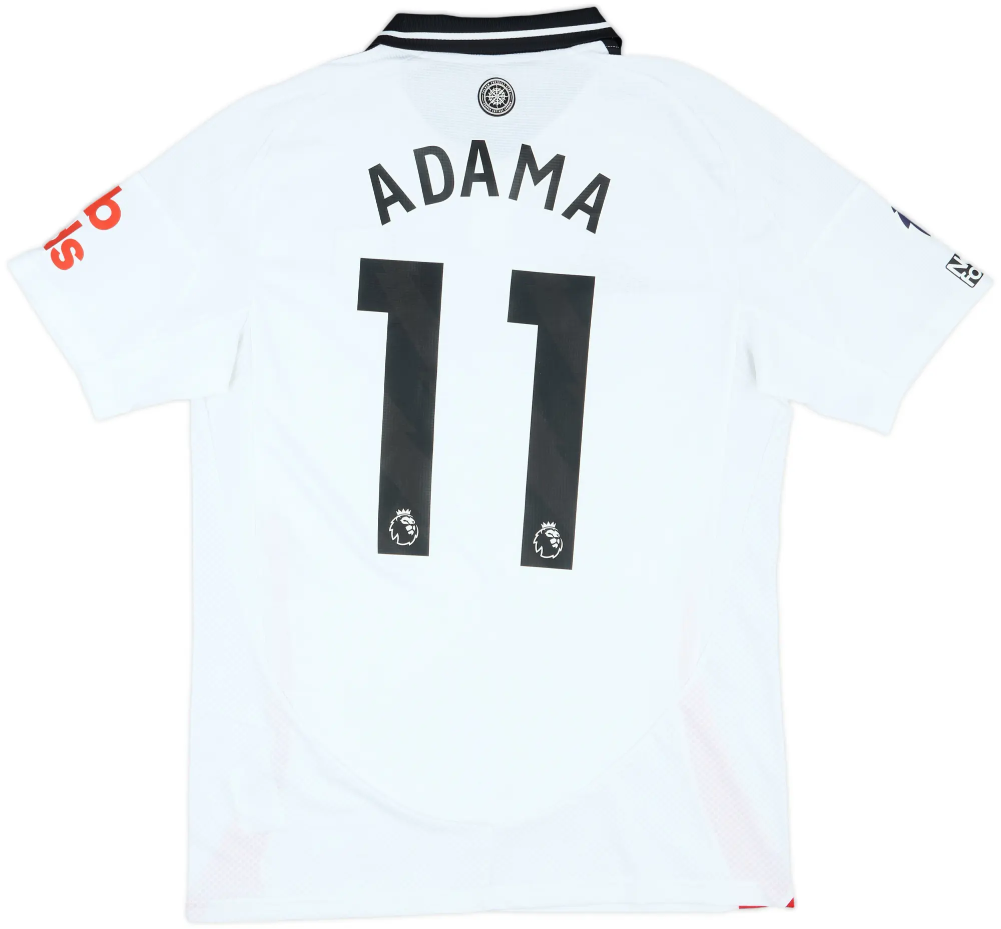 2024-25 Fulham Match Issue Home Shirt Adama #11