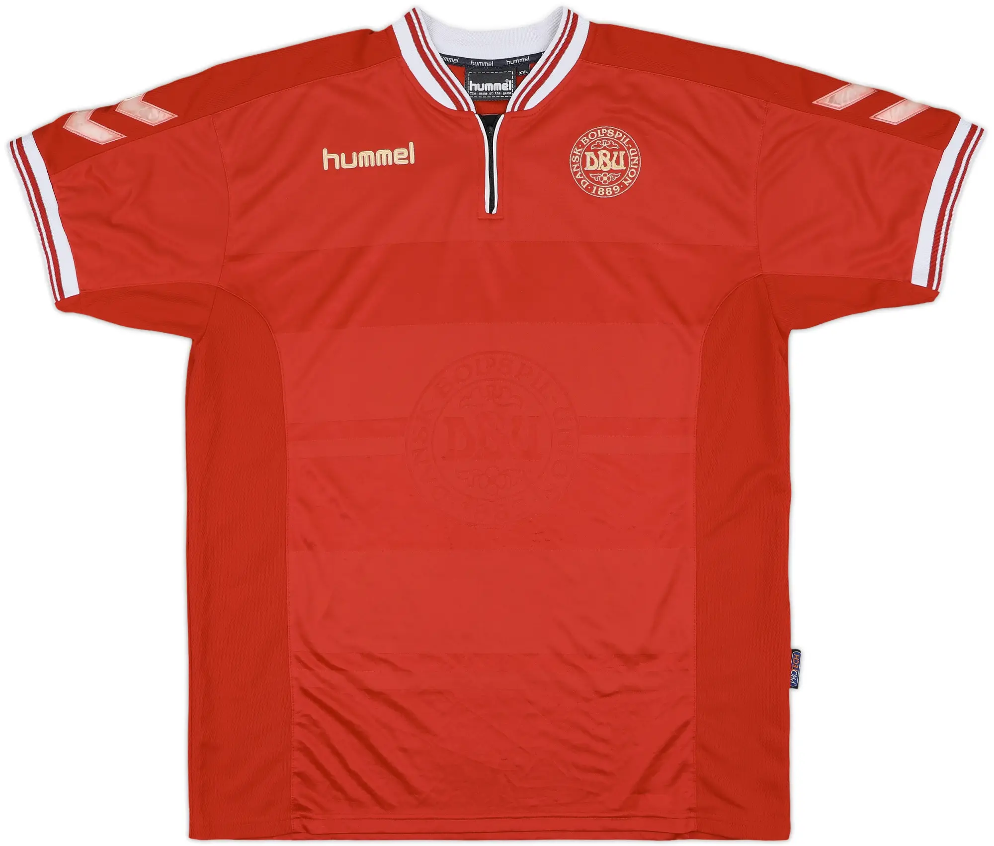 2000-02 Denmark Home Shirt - 8/10 - (XXL)