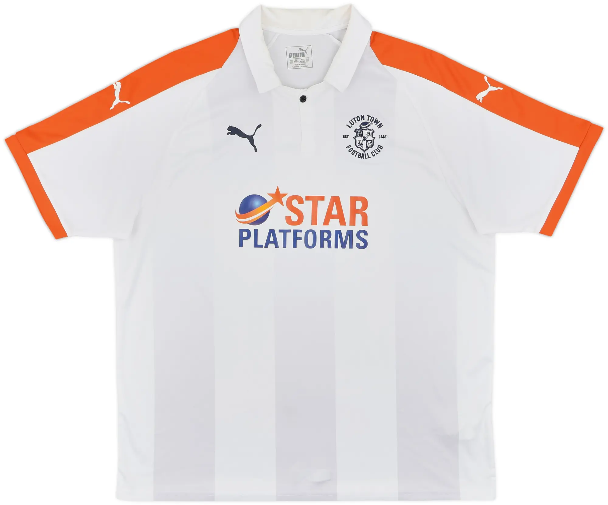 2018-19 Luton Town Away Shirt - 9/10 - (XXL)