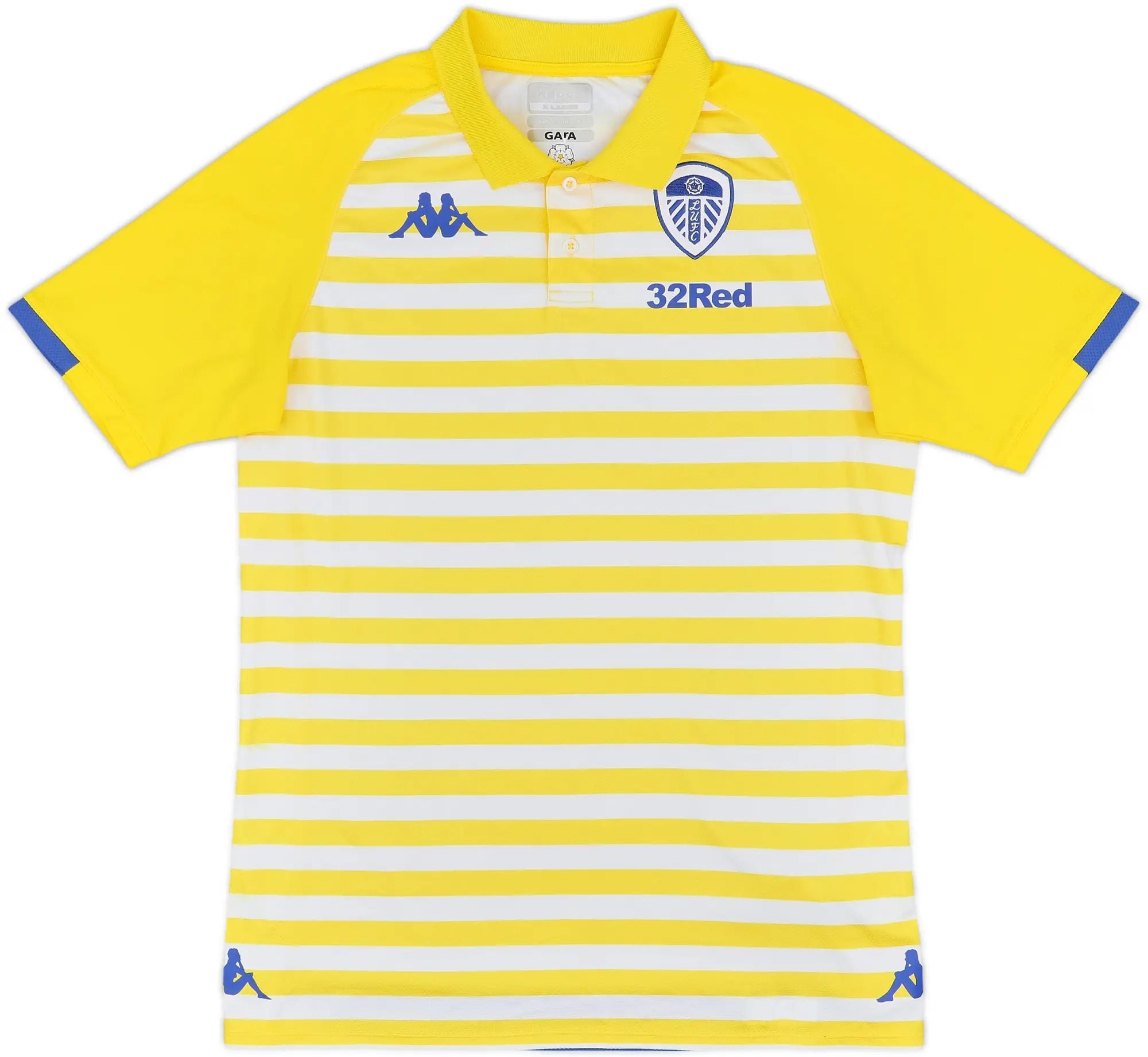 2017-18 Leeds United Kappa Polo Shirt - 9/10 - (L)