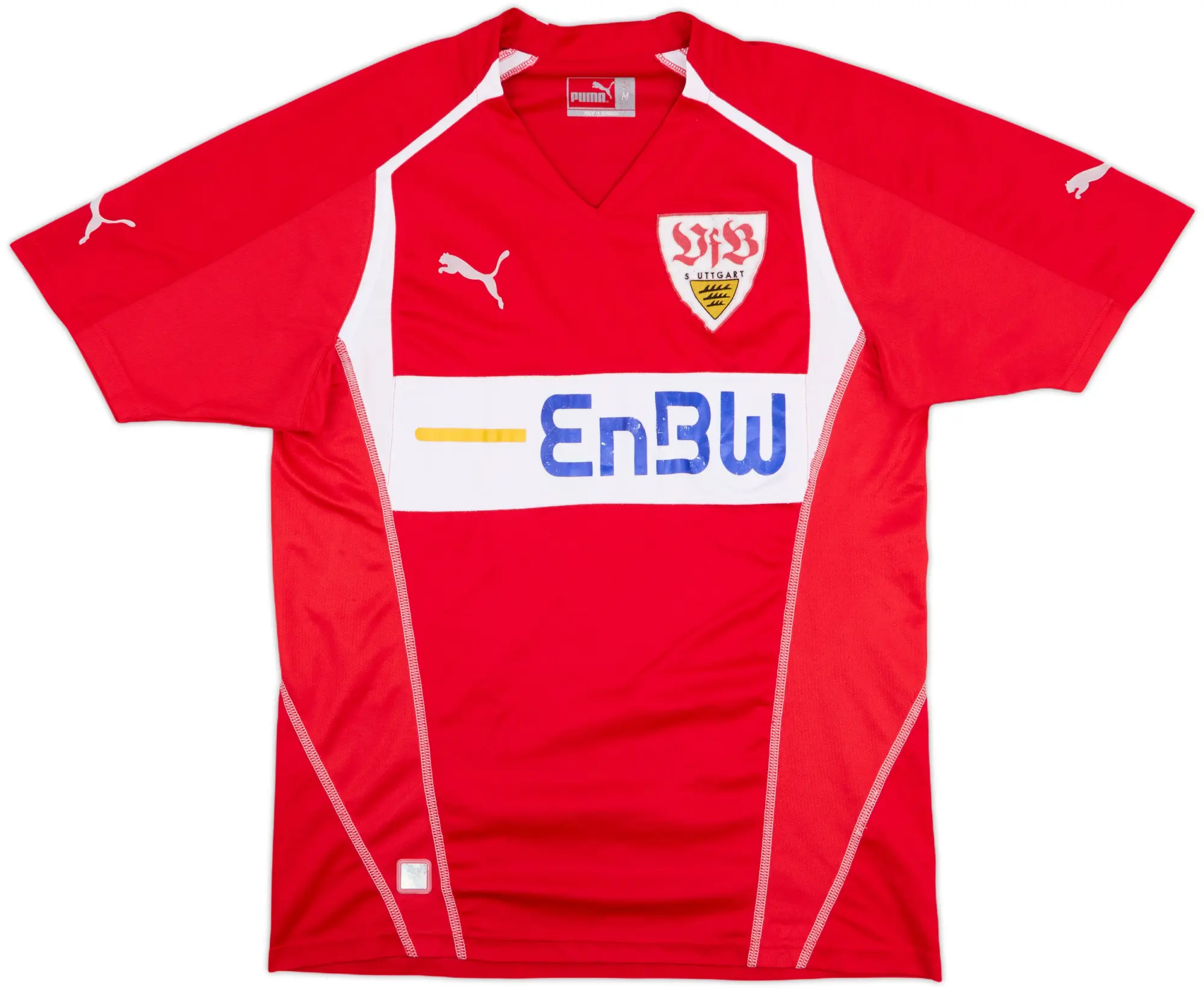 Puma Stuttgart Mens SS Away Shirt 2004/05