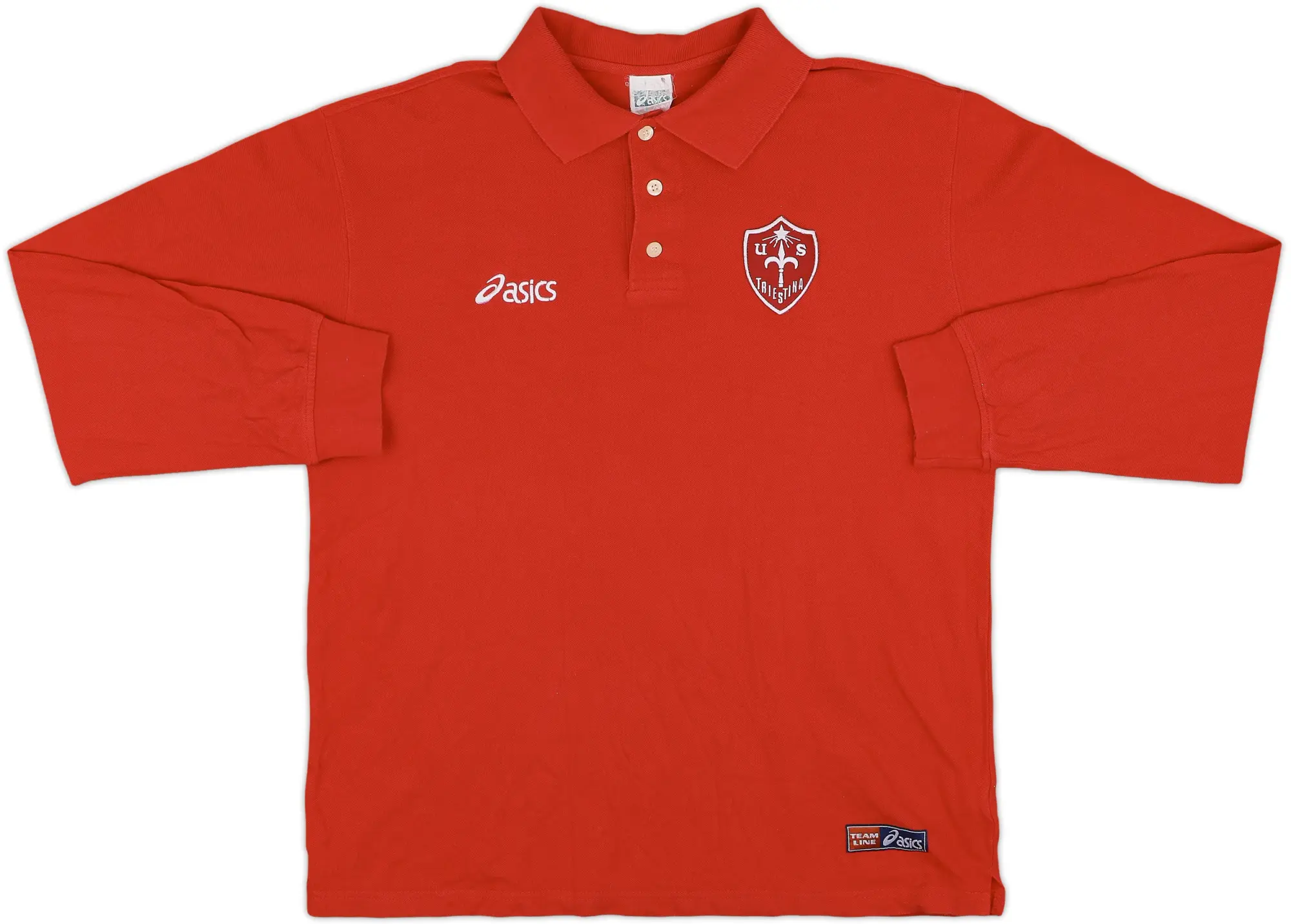 2004-06 Triestina Asics Polo L/S Shirt - 8/10 - (L)