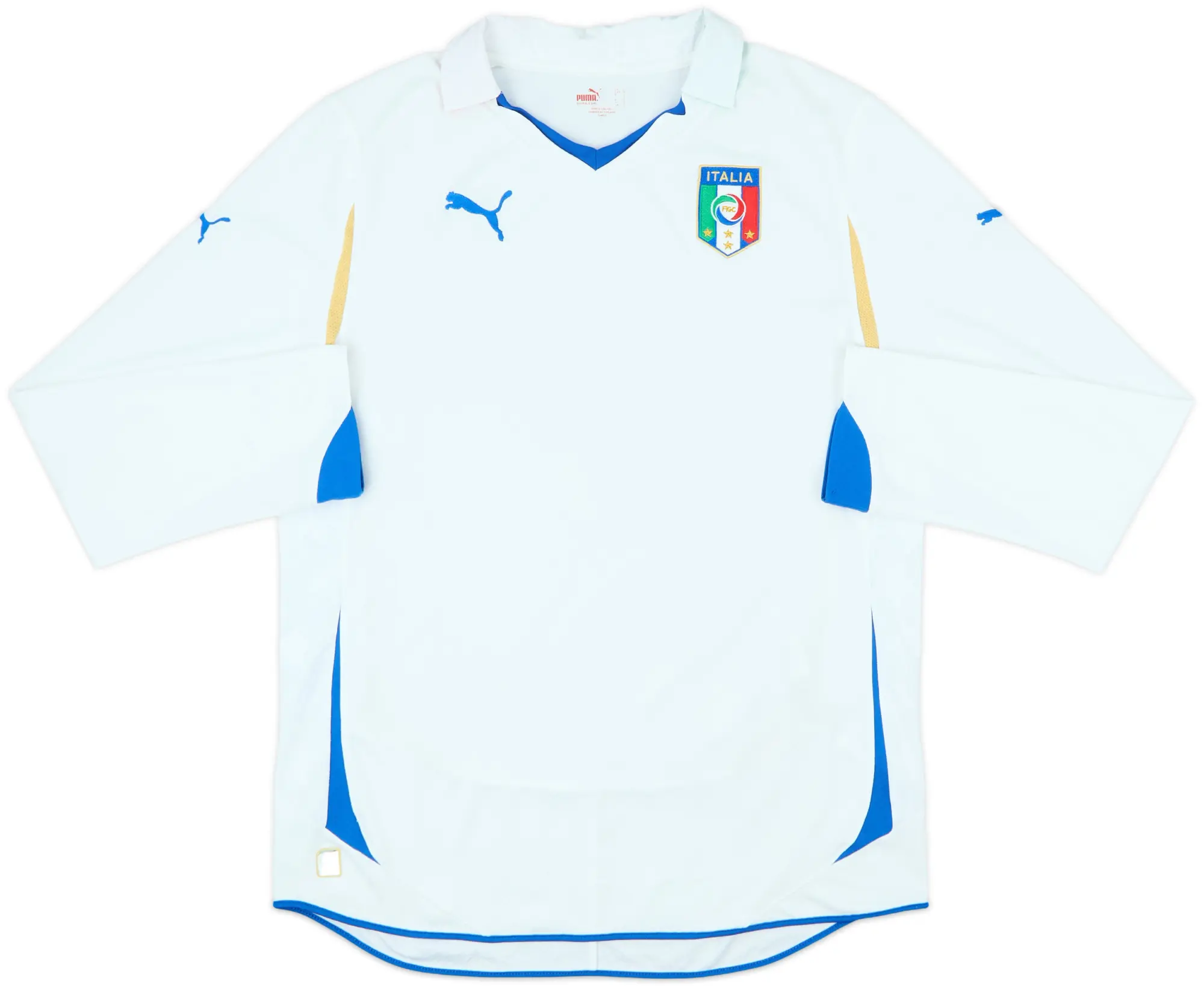 2010-12 Italy Away L/S Shirt - 7/10 - (L)