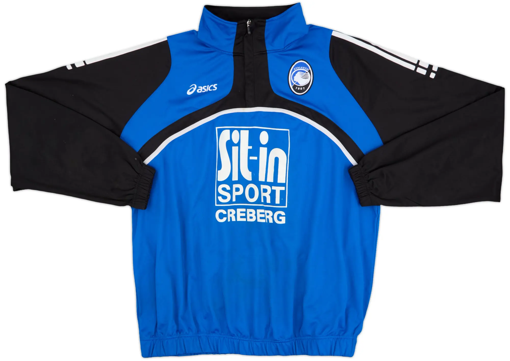 2006-07 Atalanta Asics 1/4 Zip Sweat Top - 7/10 - (XL)