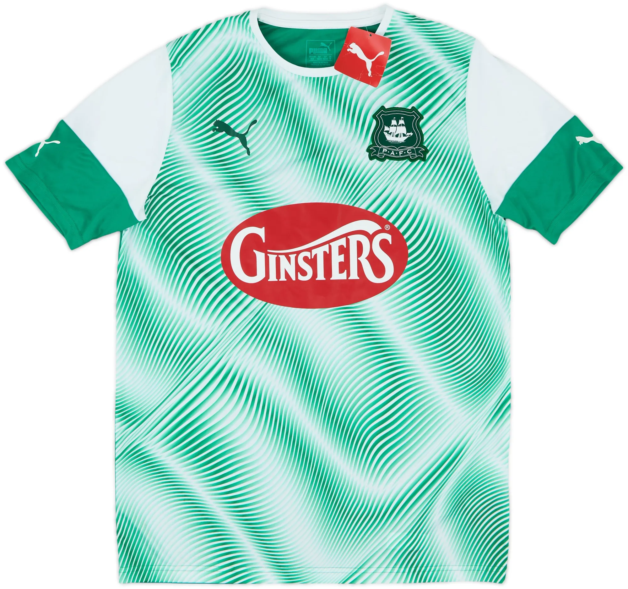 Puma Plymouth Argyle Mens SS Away Shirt 2019/20
