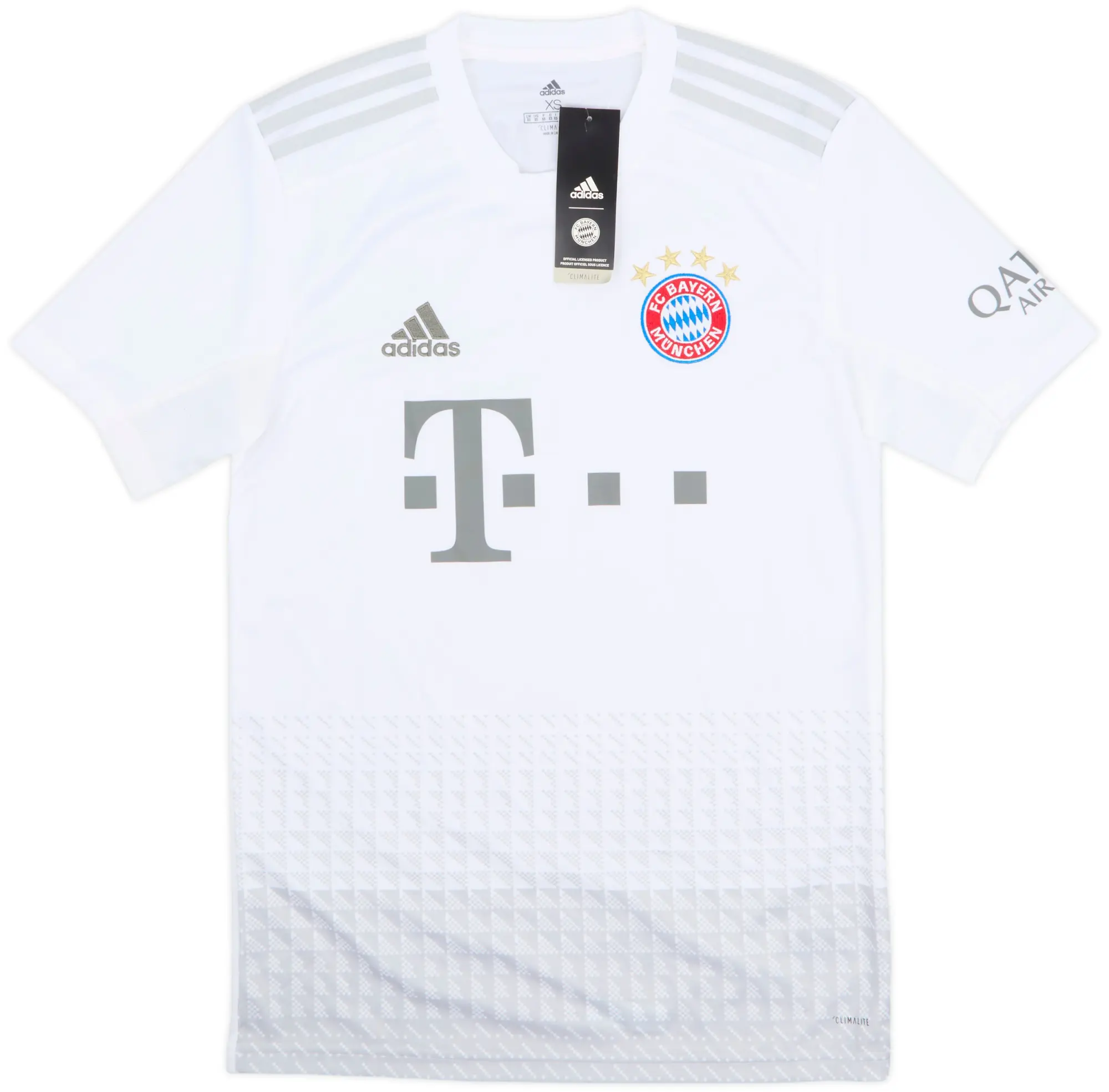 adidas Bayern Munich Mens SS Away Shirt 2019/20