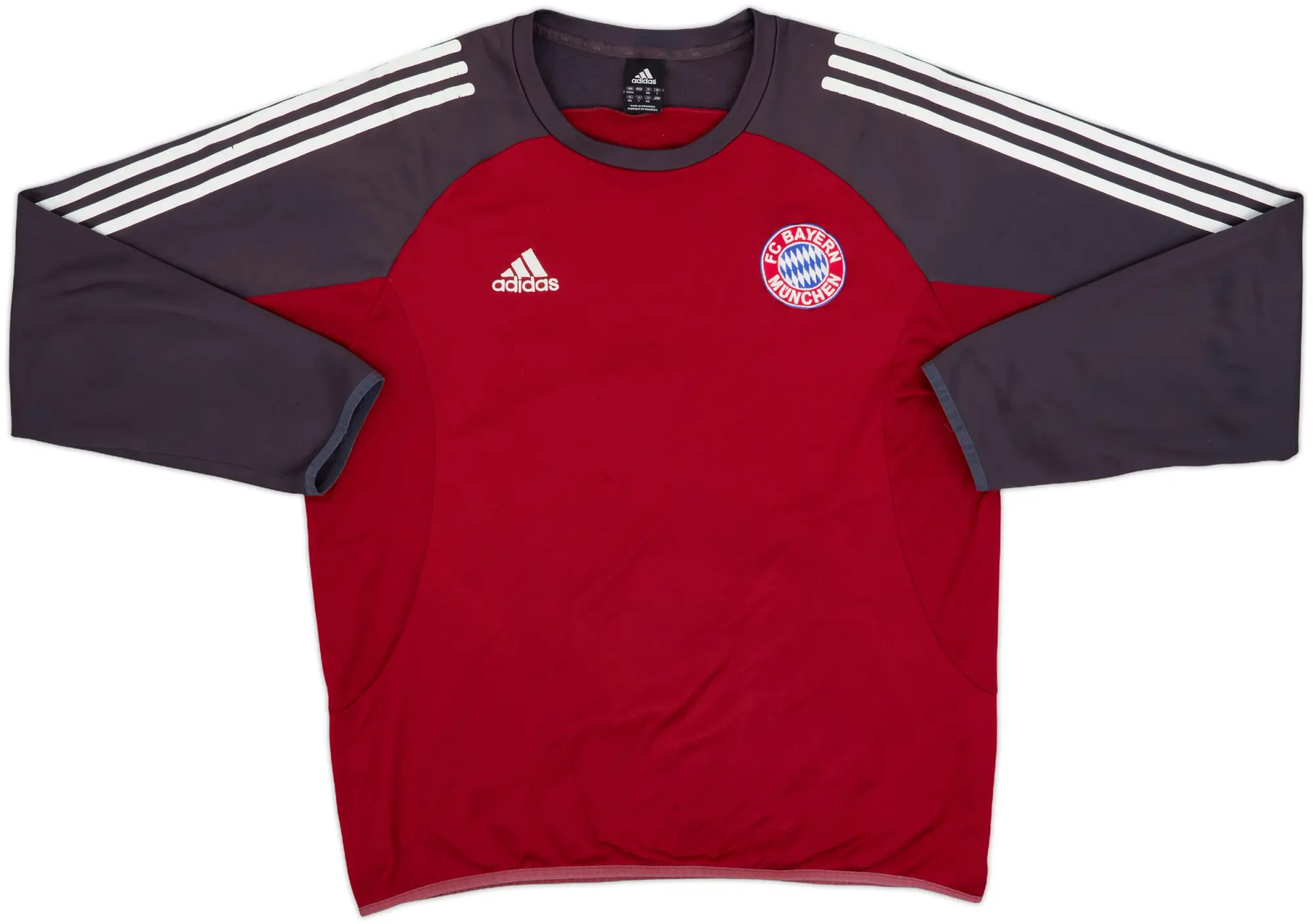 2002-03 Bayern Munich adidas Sweat Top - 6/10 - (L)