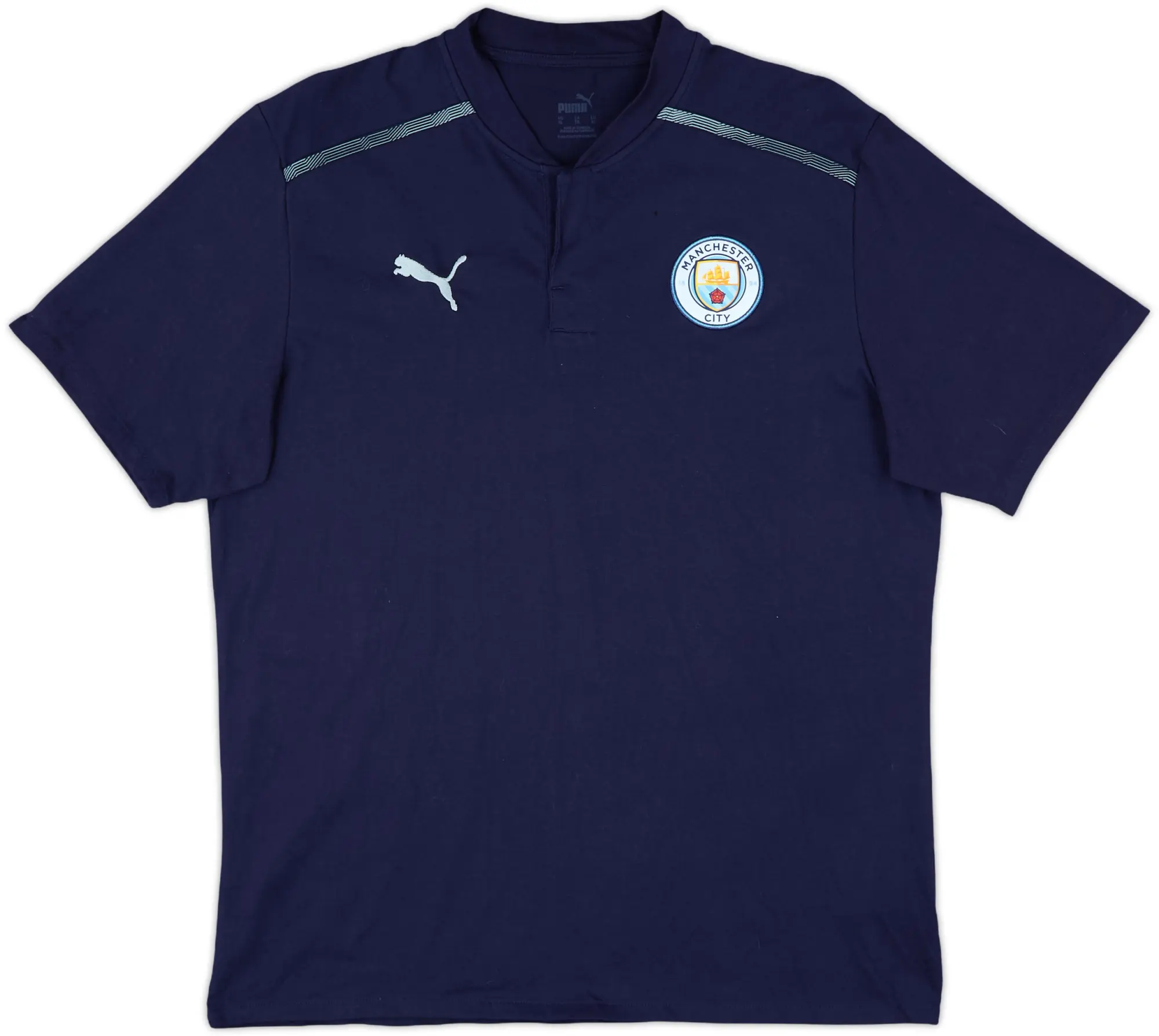 2021-22 Manchester City Puma Polo Shirt - 10/10 - (XL)