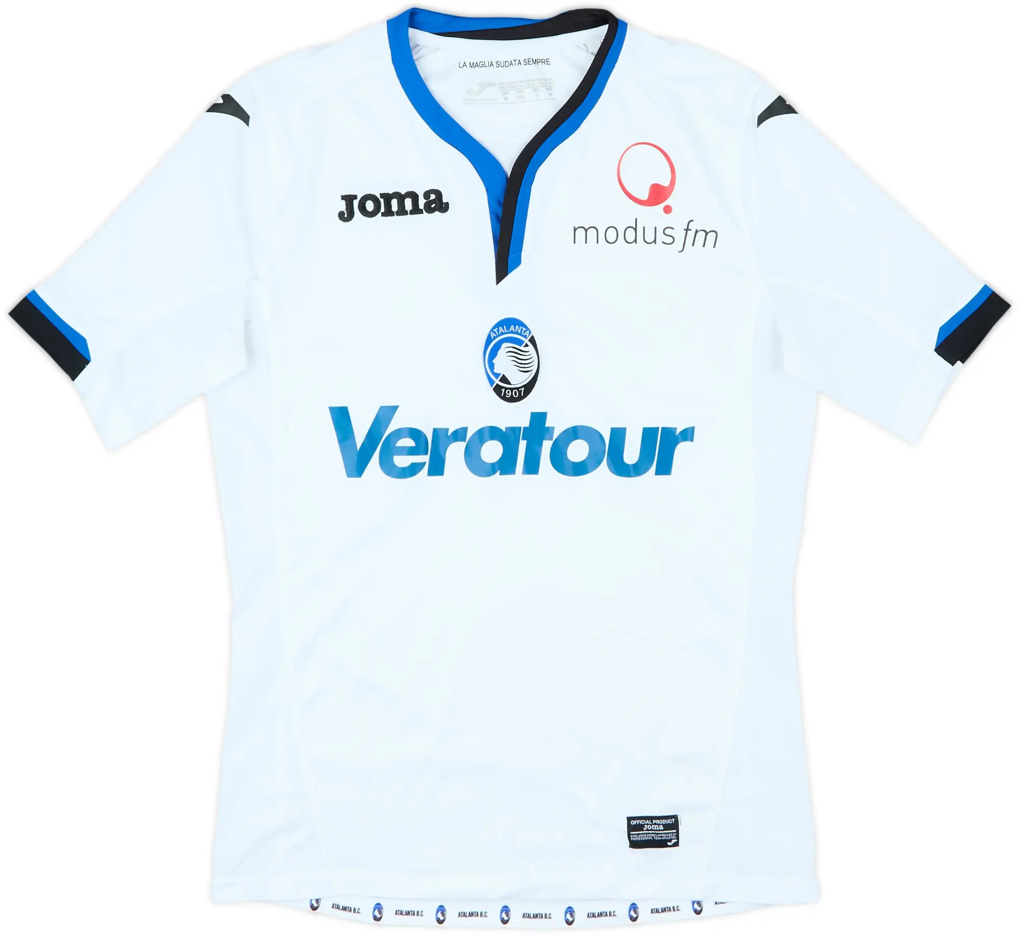 2017-18 Atalanta Away Shirt - 8/10 - (S)