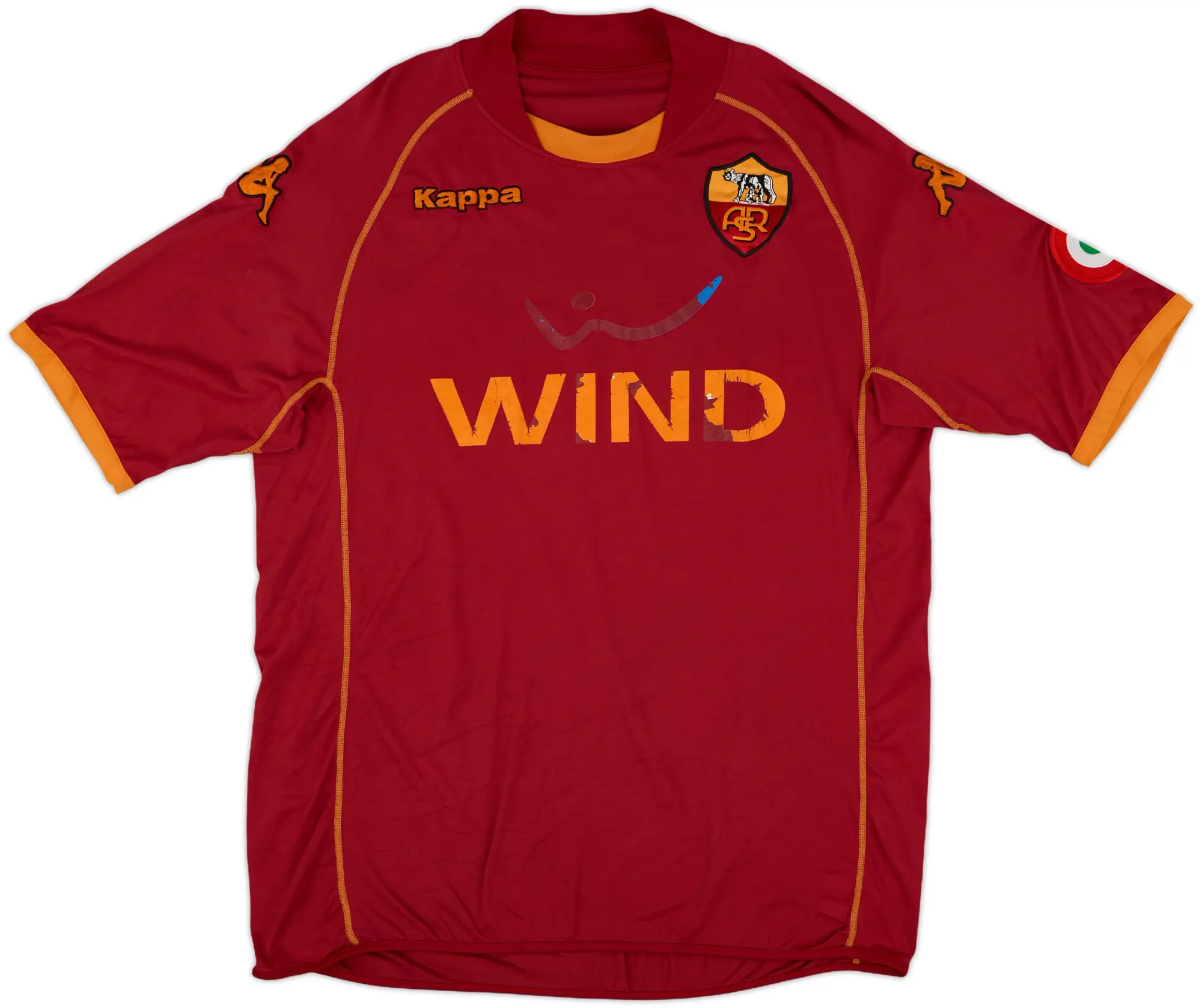 2008-09 Roma Home Shirt - 5/10 - (XXL)