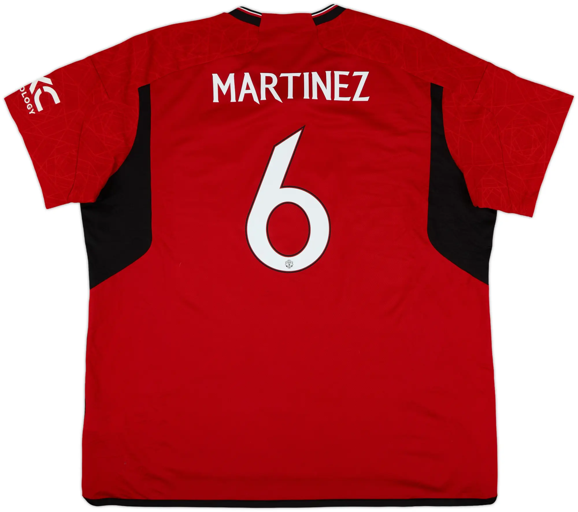 2023-24 Manchester United Home Shirt Martinez #6 - 7/10 - (3XL)