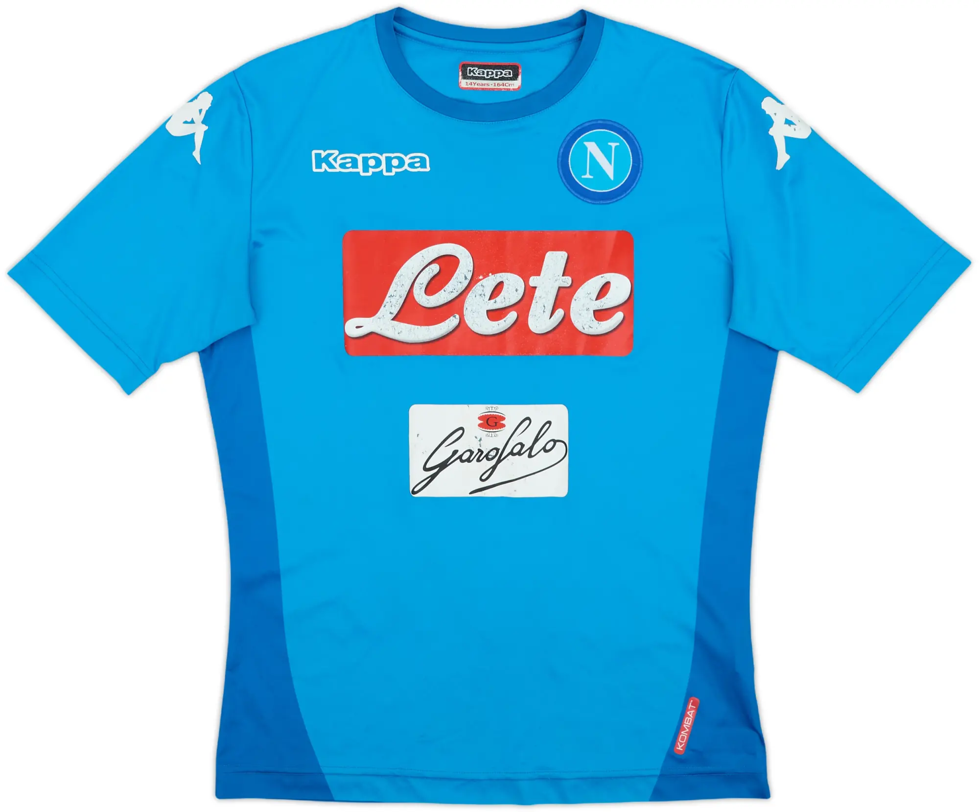 Kappa Napoli Boys SS Home Shirt 2017/18