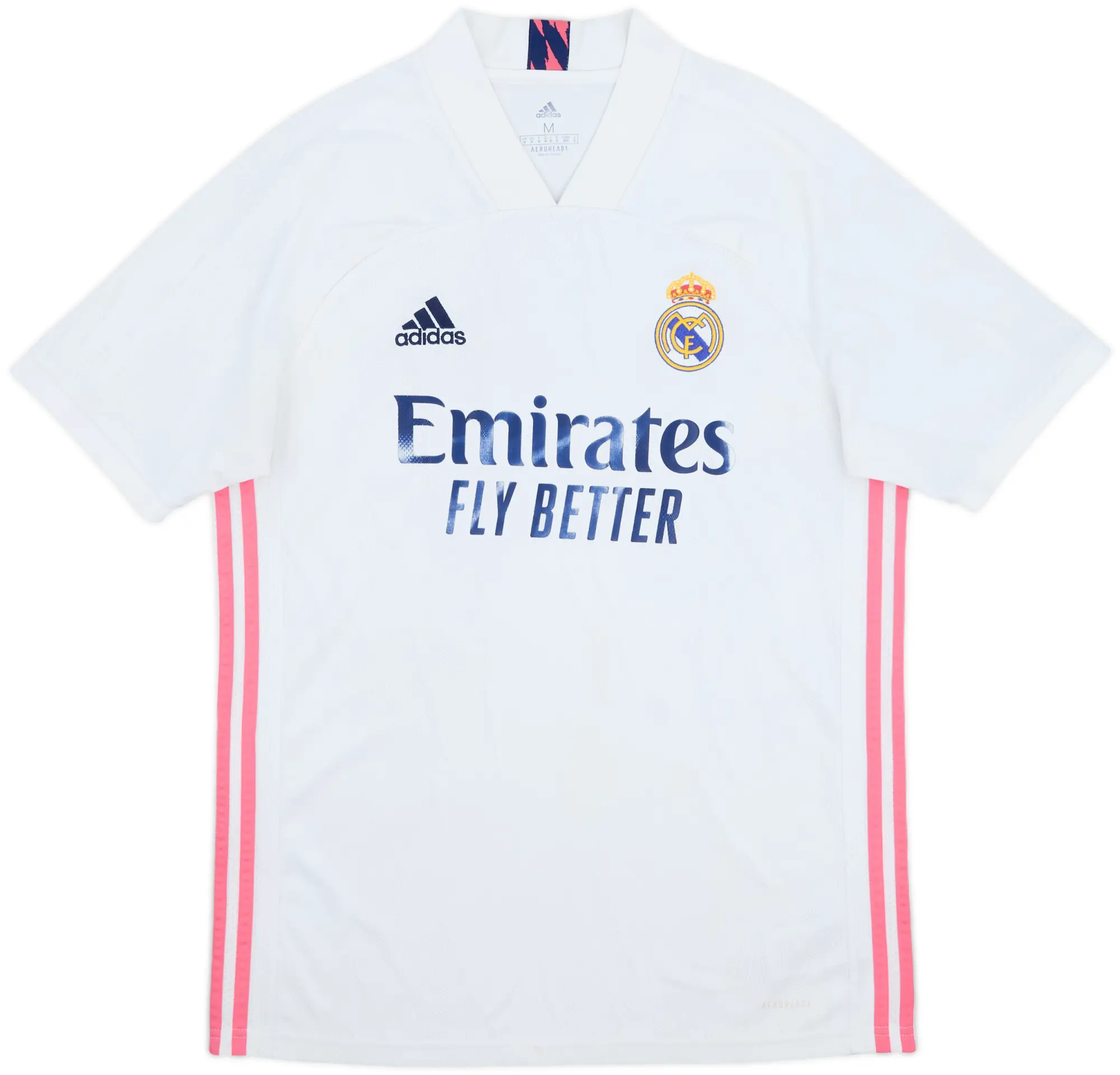 2020-21 Real Madrid Home Shirt - 5/10 - (M)