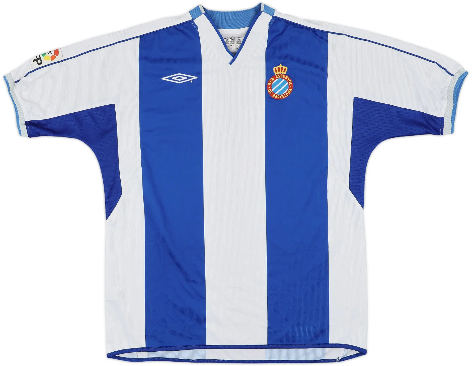 2002-03 Espanyol Home Shirt - 8/10 - (L)