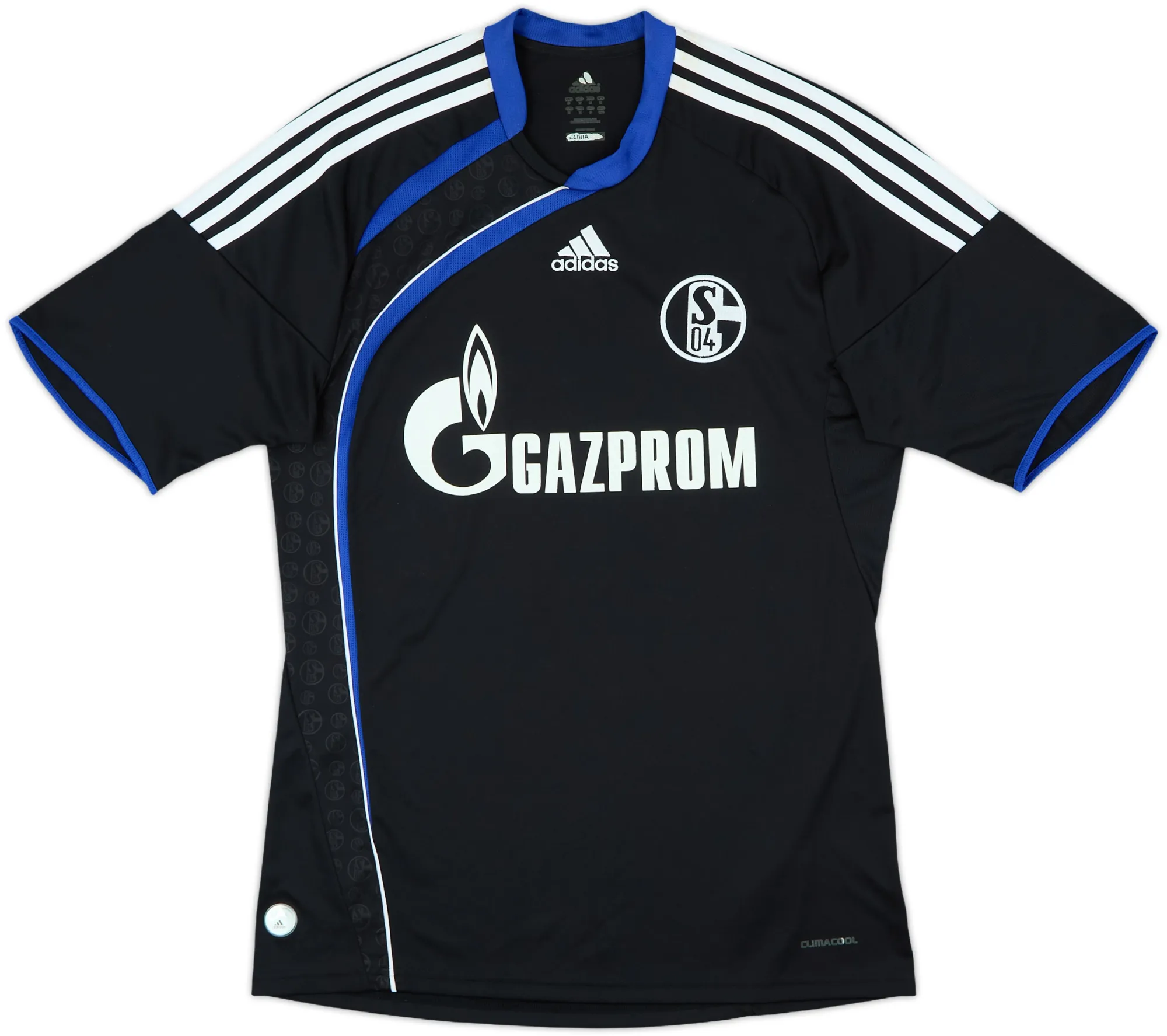 adidas Schalke 04 Mens SS Away Shirt 2009/10