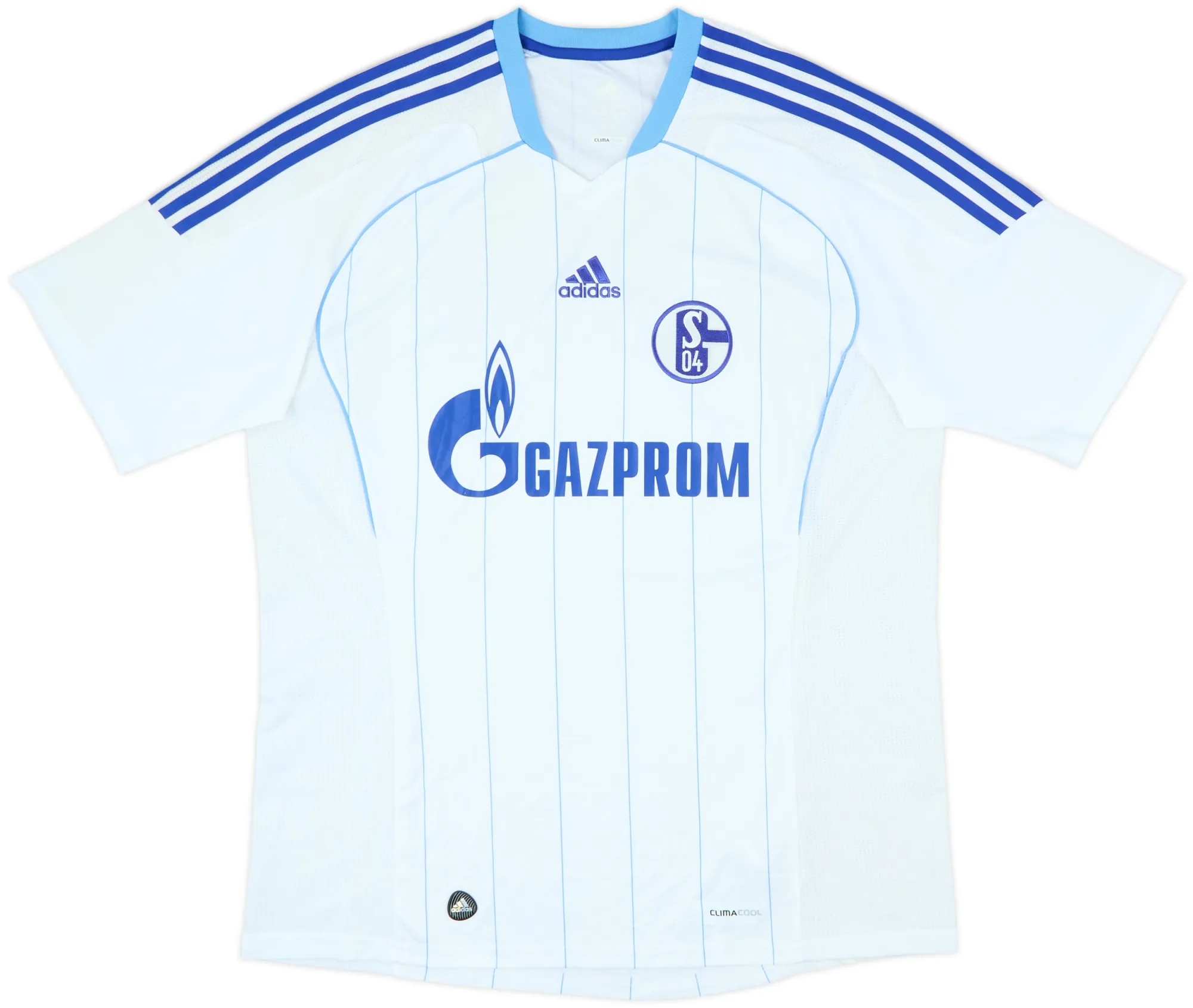 adidas Schalke 04 Mens SS Away Shirt 2011/12