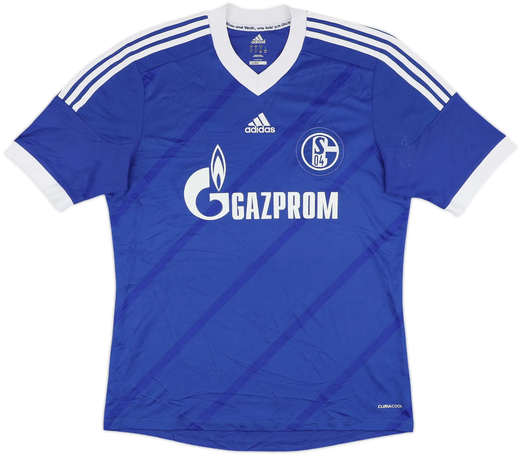 adidas Schalke 04 Mens SS Home Shirt 2012/14