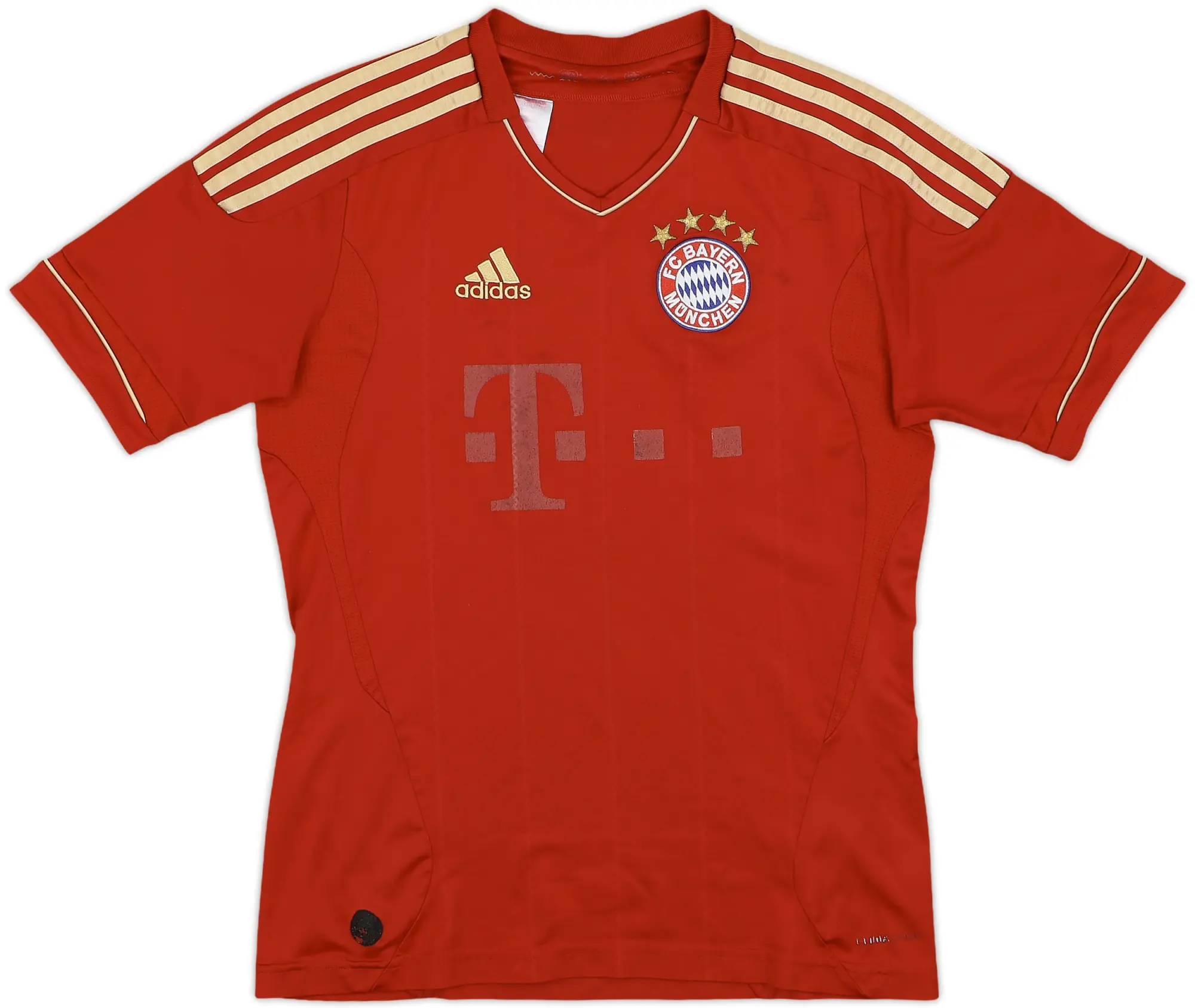 adidas Bayern Munich Boys SS Home Shirt 2011/13