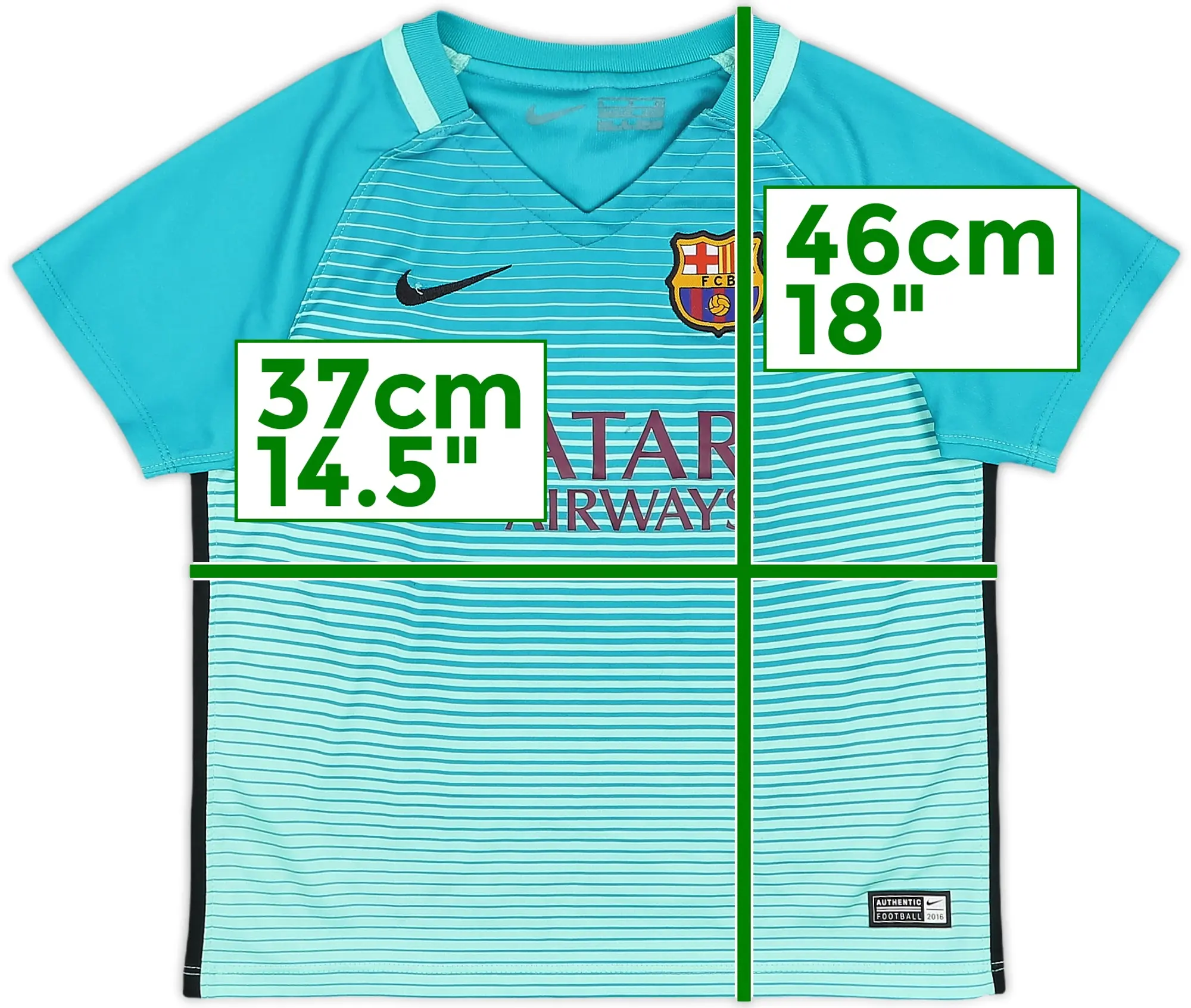 Nike Barcelona Mens SS Third Shirt 2016/17