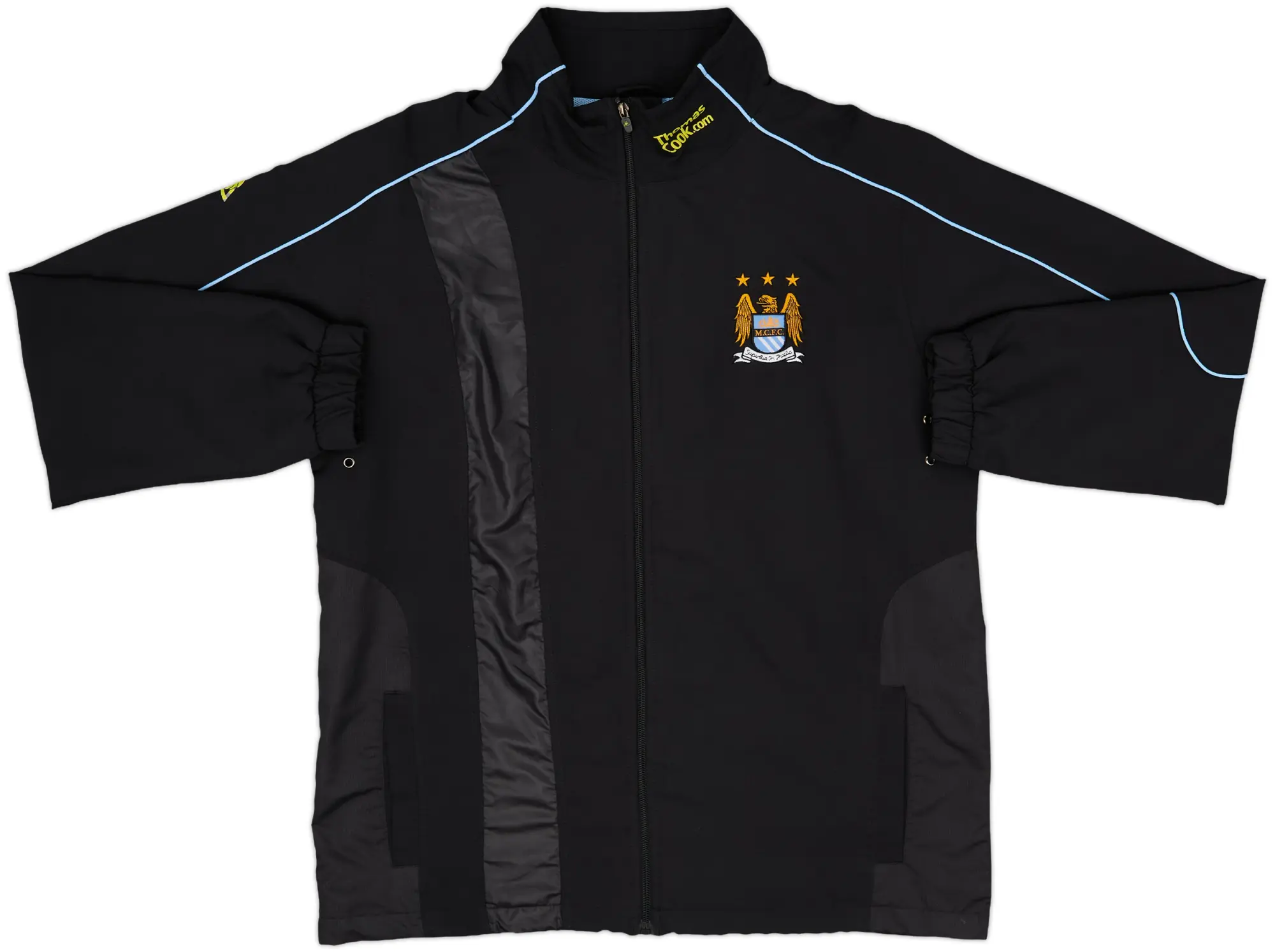 2007-09 Manchester City Le Coq Sportif Track Jacket - 8/10 - (L)