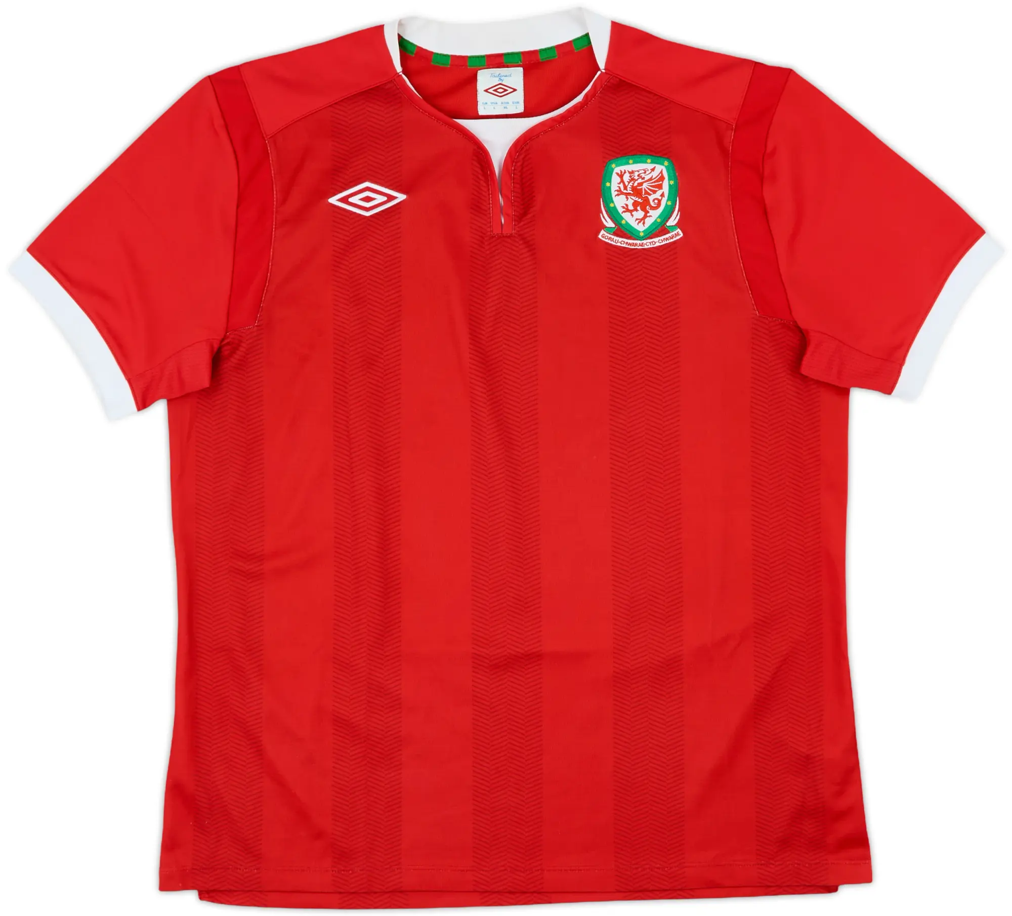 2011-12 Wales Home Shirt - 9/10 - (L)