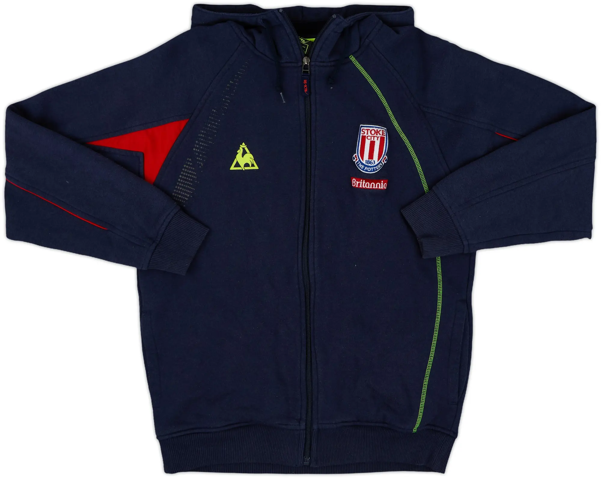 2008-09 Stoke City Le Coq Sportif Staff Track Jacket - 6/10 - (S)