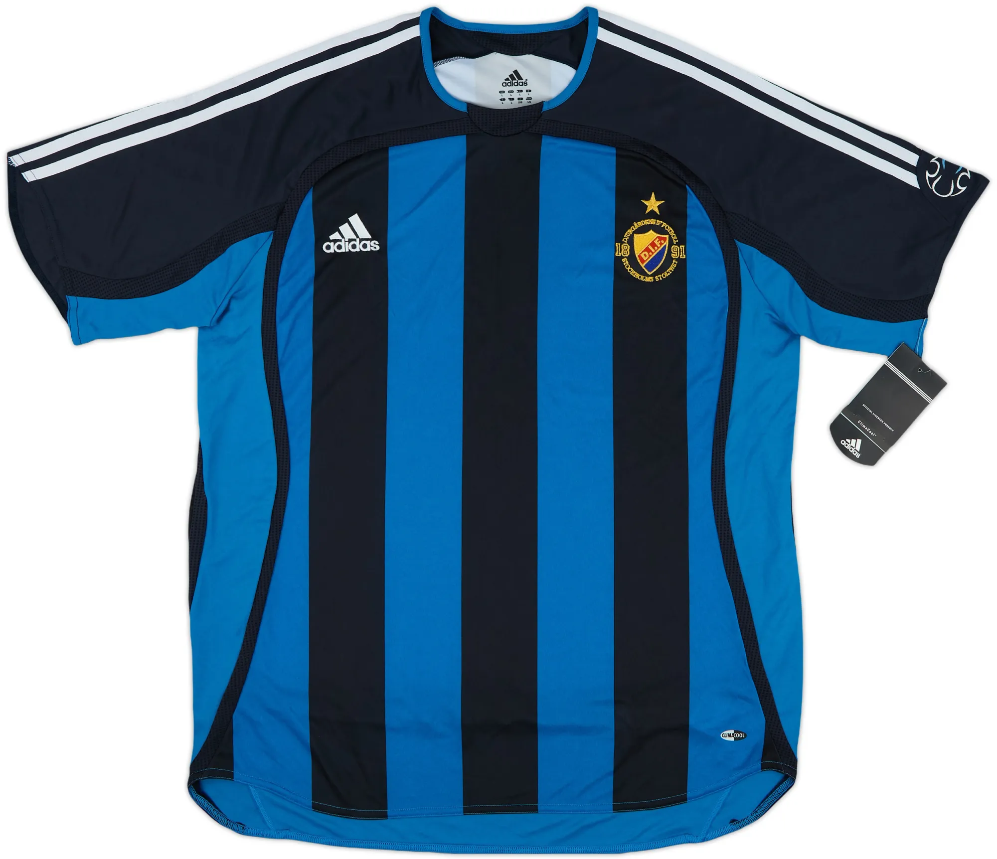 adidas Djurgardens Mens SS Home Shirt 2006/07