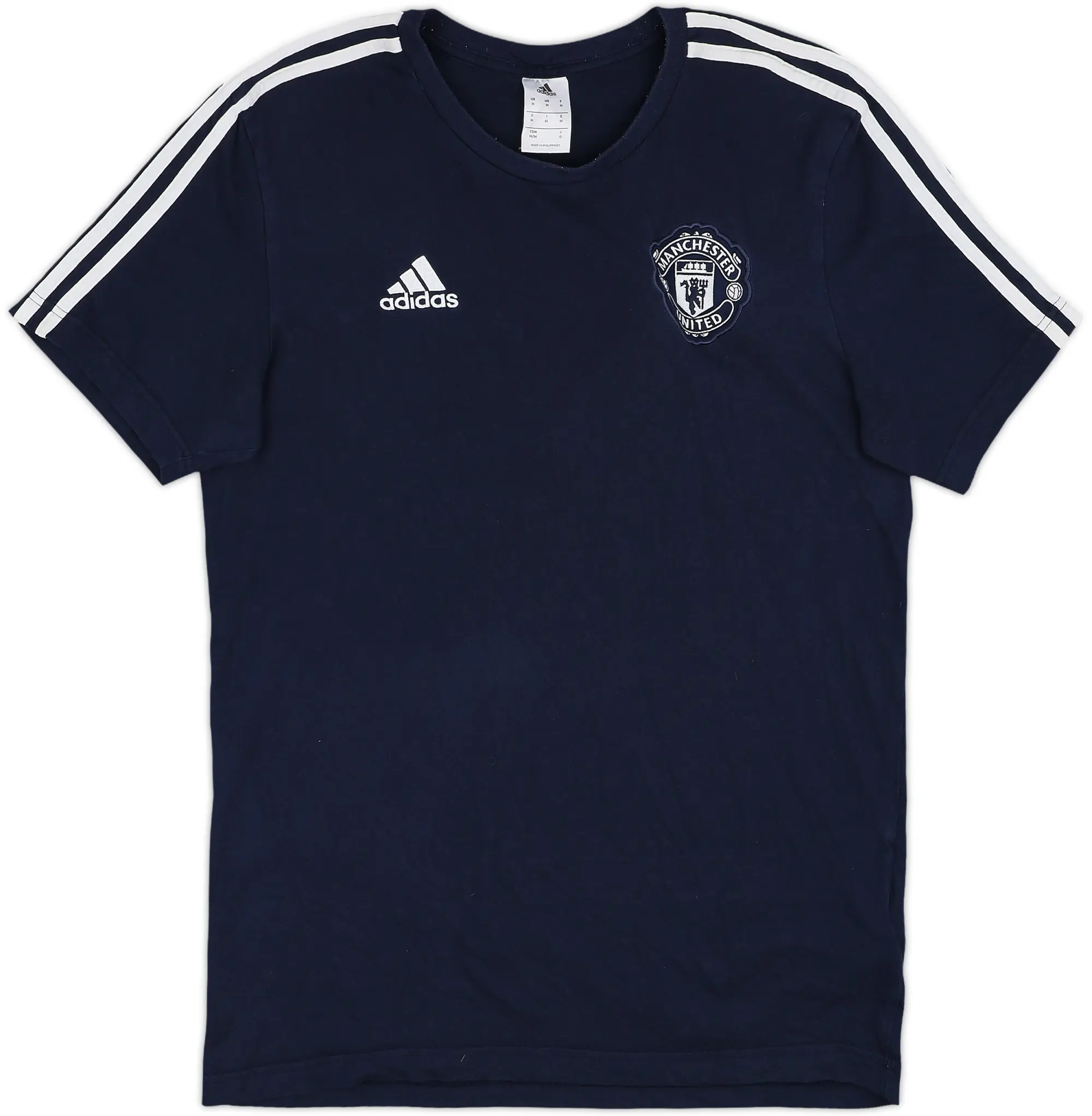 2018-19 Manchester United adidas Cotton Tee - 10/10 - (M)