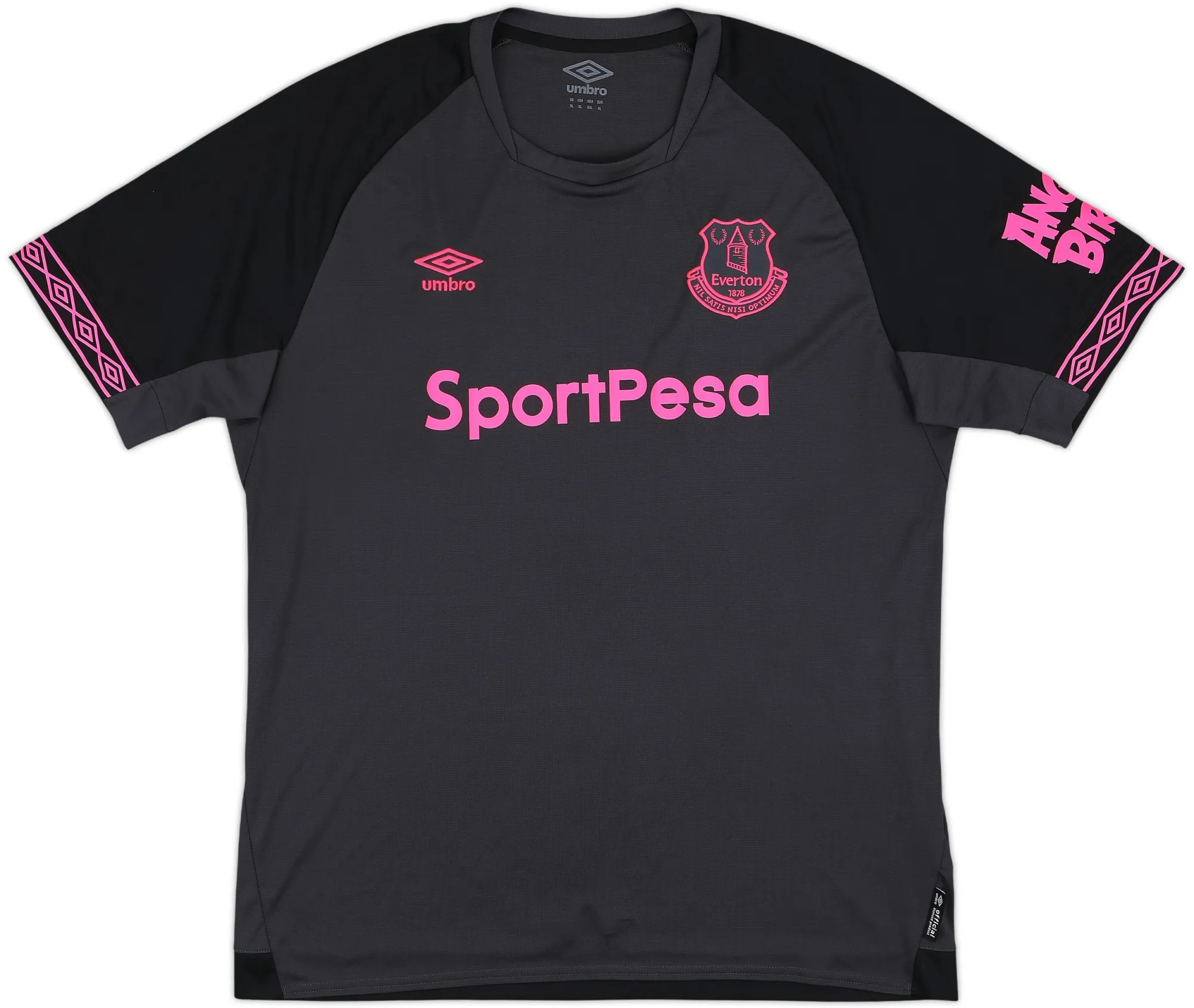 Umbro Everton Mens SS Away Shirt 2018/19