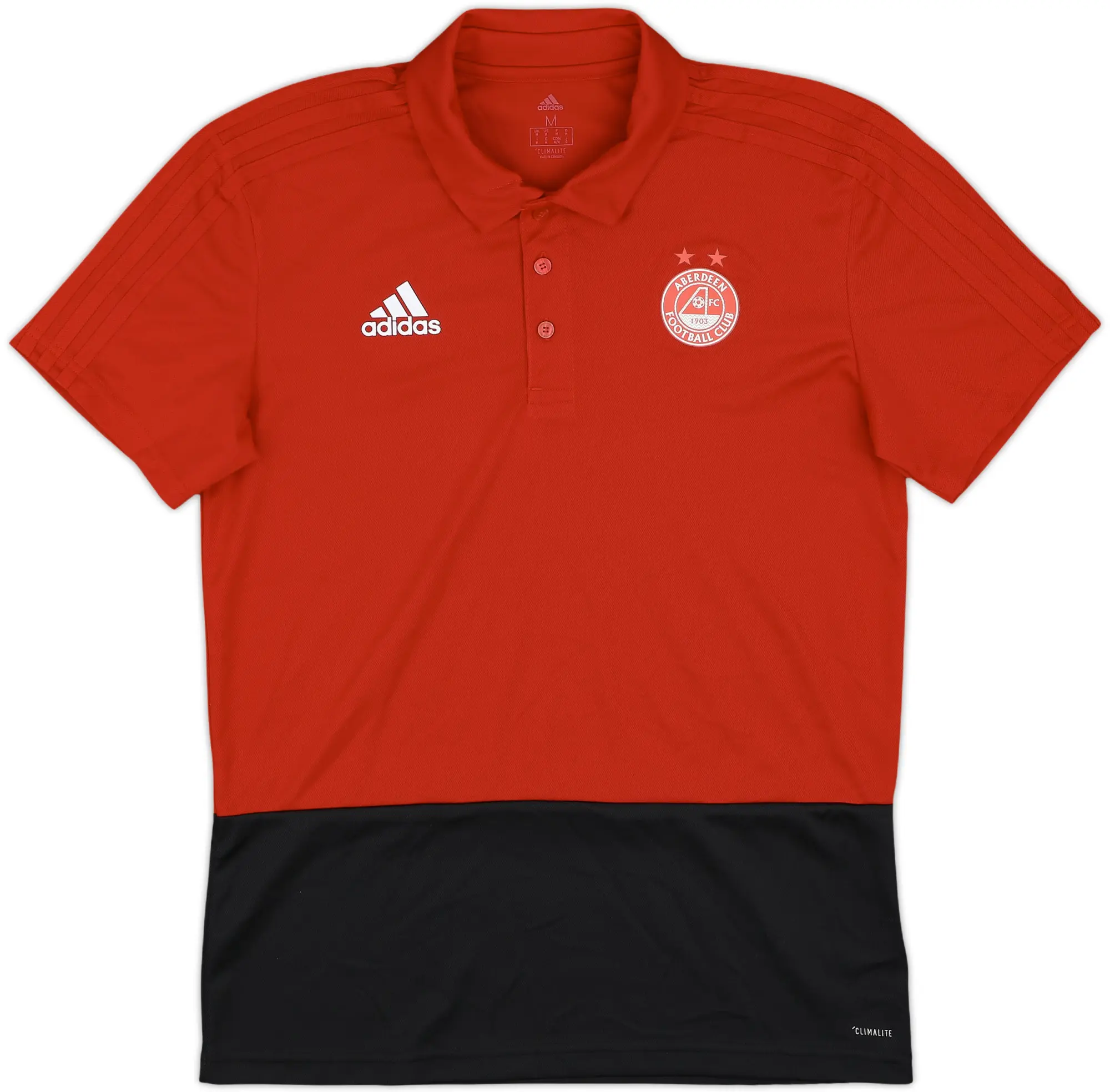2018-19 Aberdeen adidas Polo Shirt - 10/10 - (M)