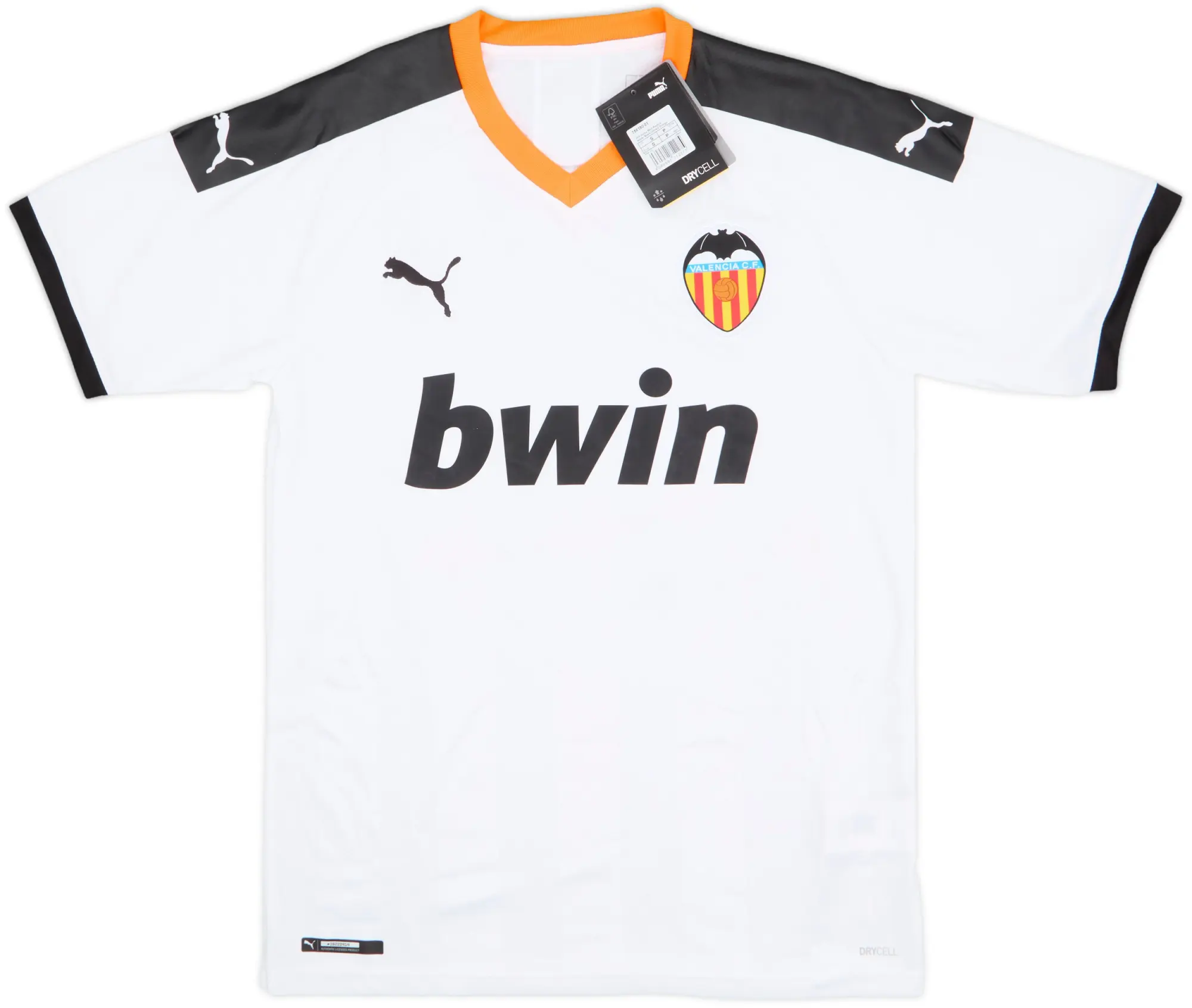 2019-20 Valencia Home Shirt (S)