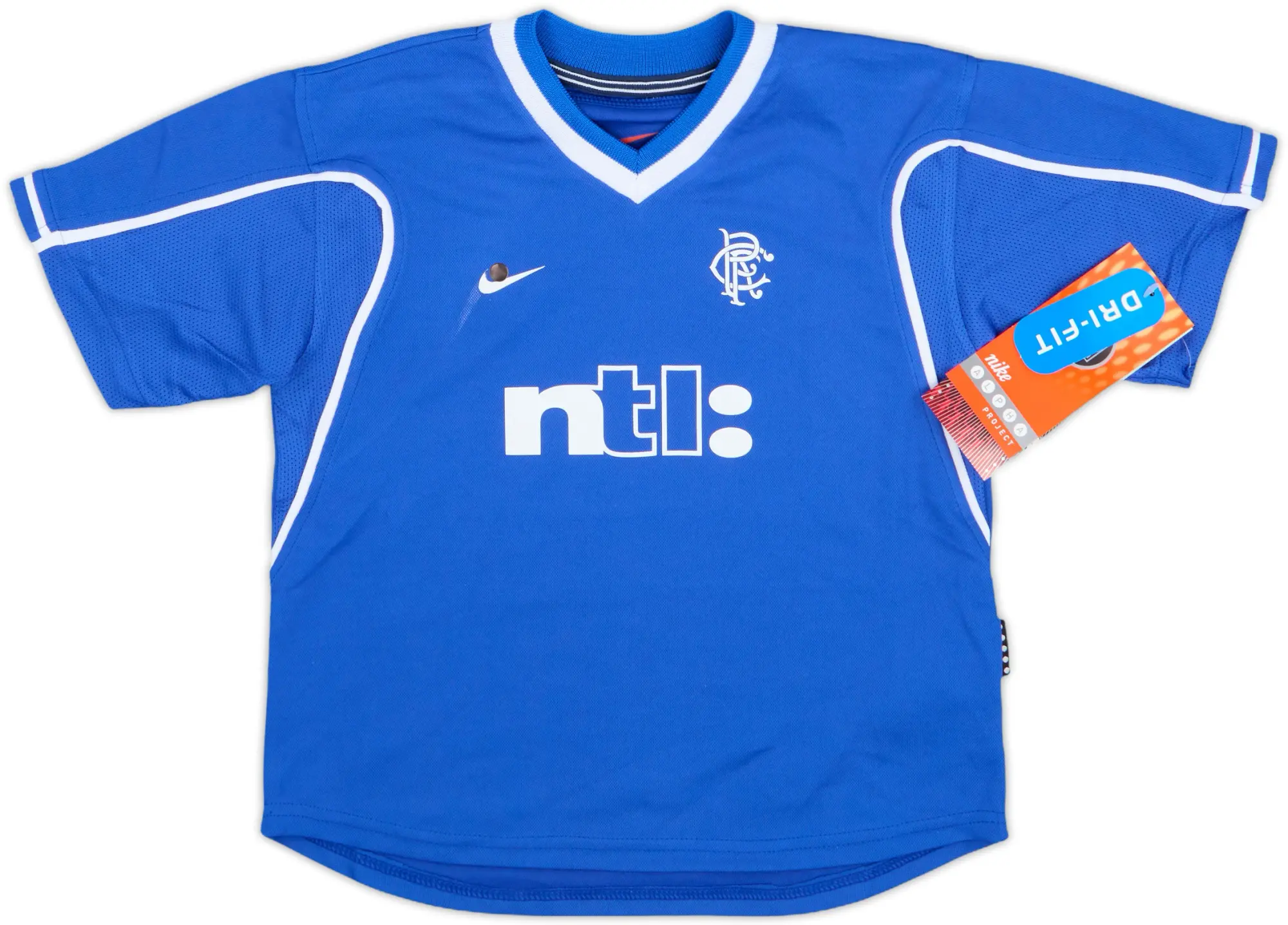 Nike Rangers Mens SS Home Shirt 1999/01