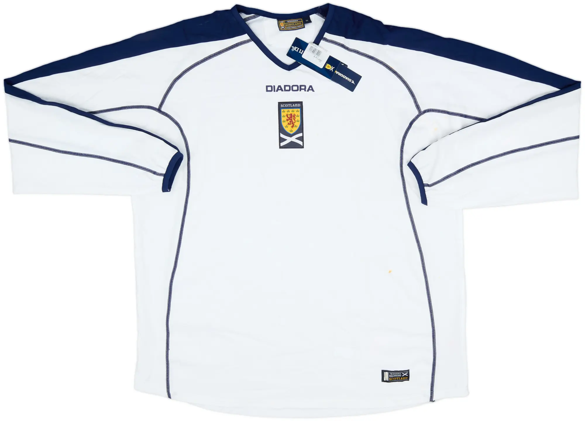 2003-05 Scotland Away L/S Shirt (XXL)